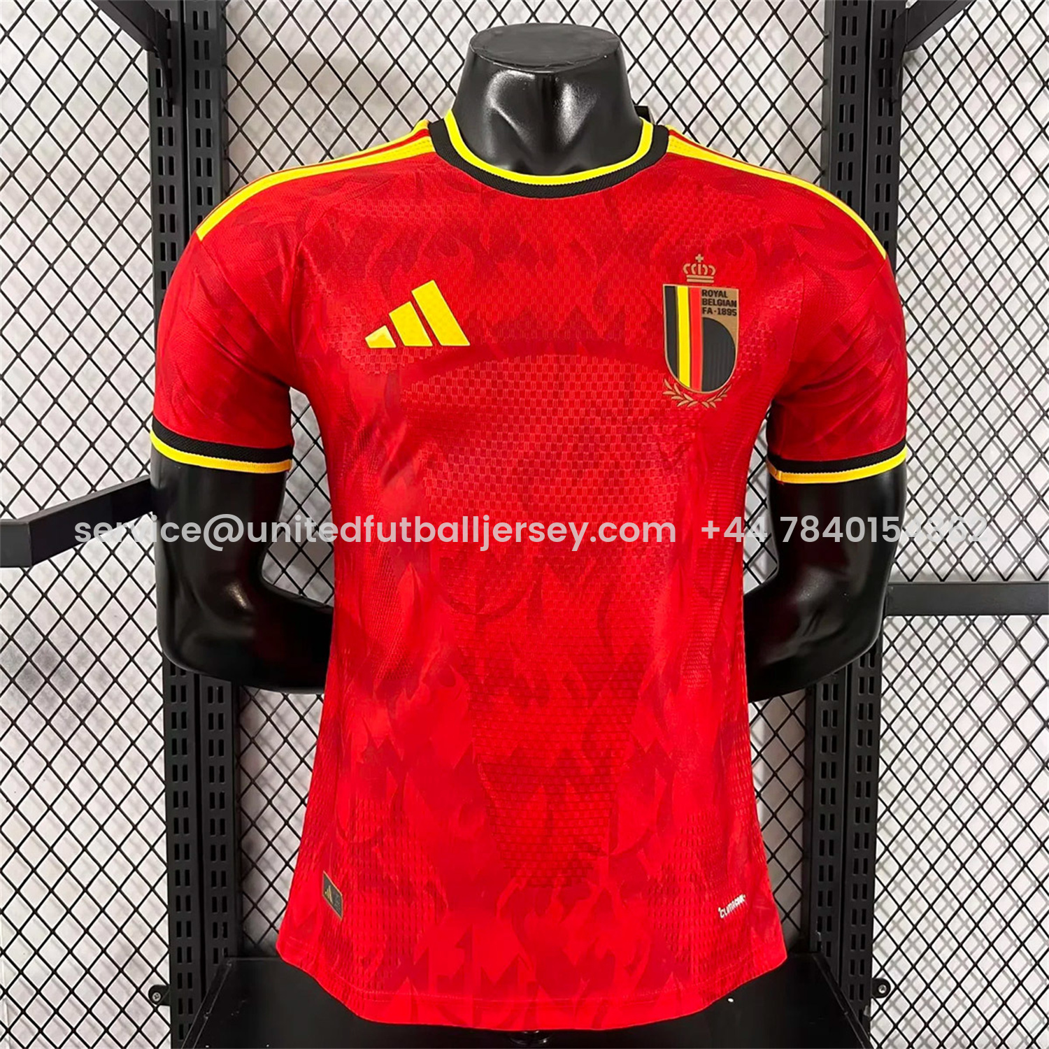 foot-Belgium 2026 Home Jersey - Player Version