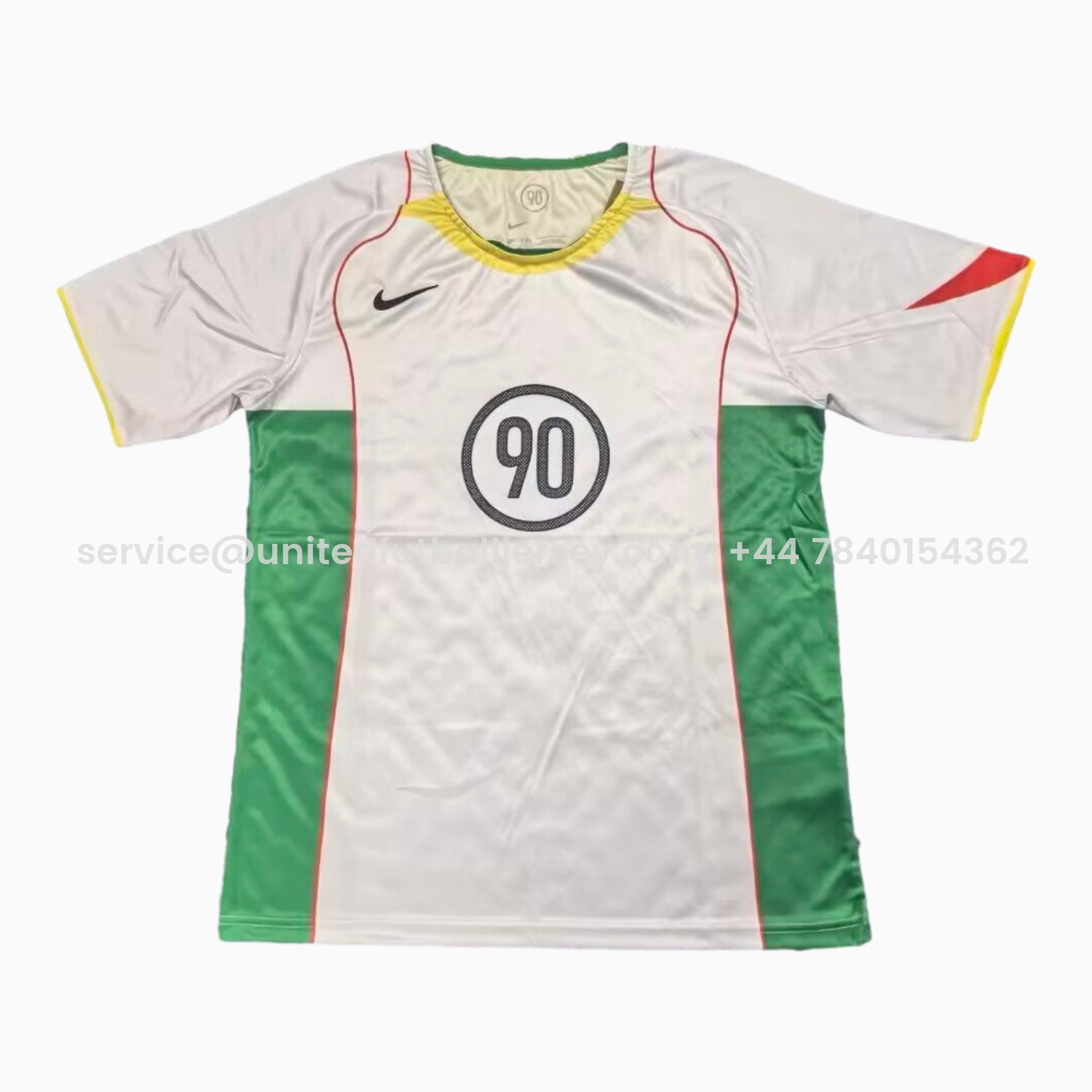 foot-Nike 2026 T90 White And Green Special Jersey