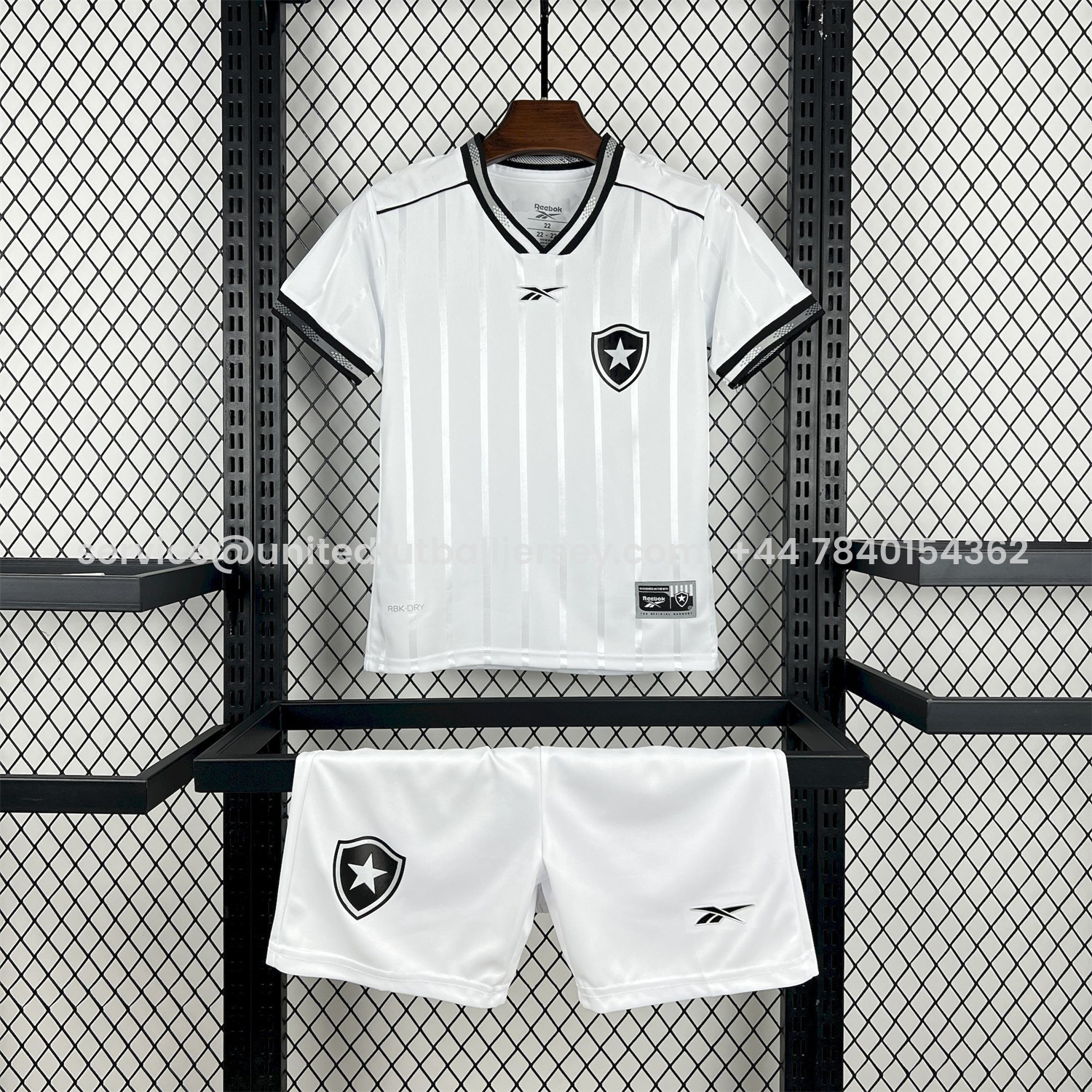 foot-Botafogo 25-26 Third Unsponsored Kids Kit