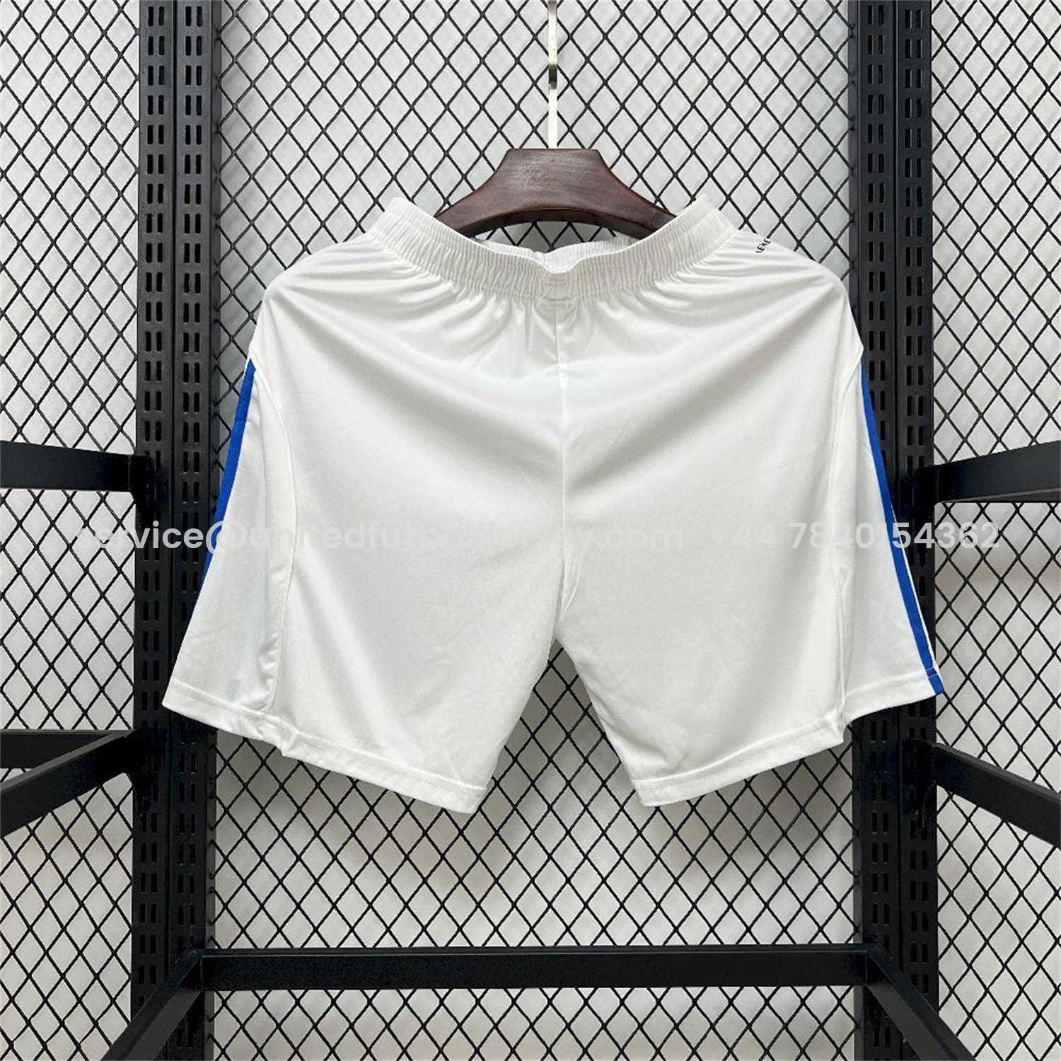 foot-Leeds United 25-26 Home White Shorts - Fans Version