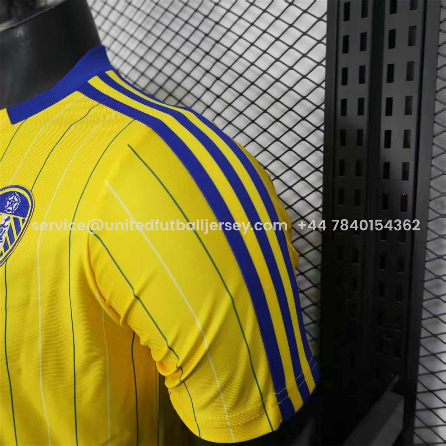 foot-Leeds United 25-26 Icon Travel Special Edition Yellow Jersey - Player Version