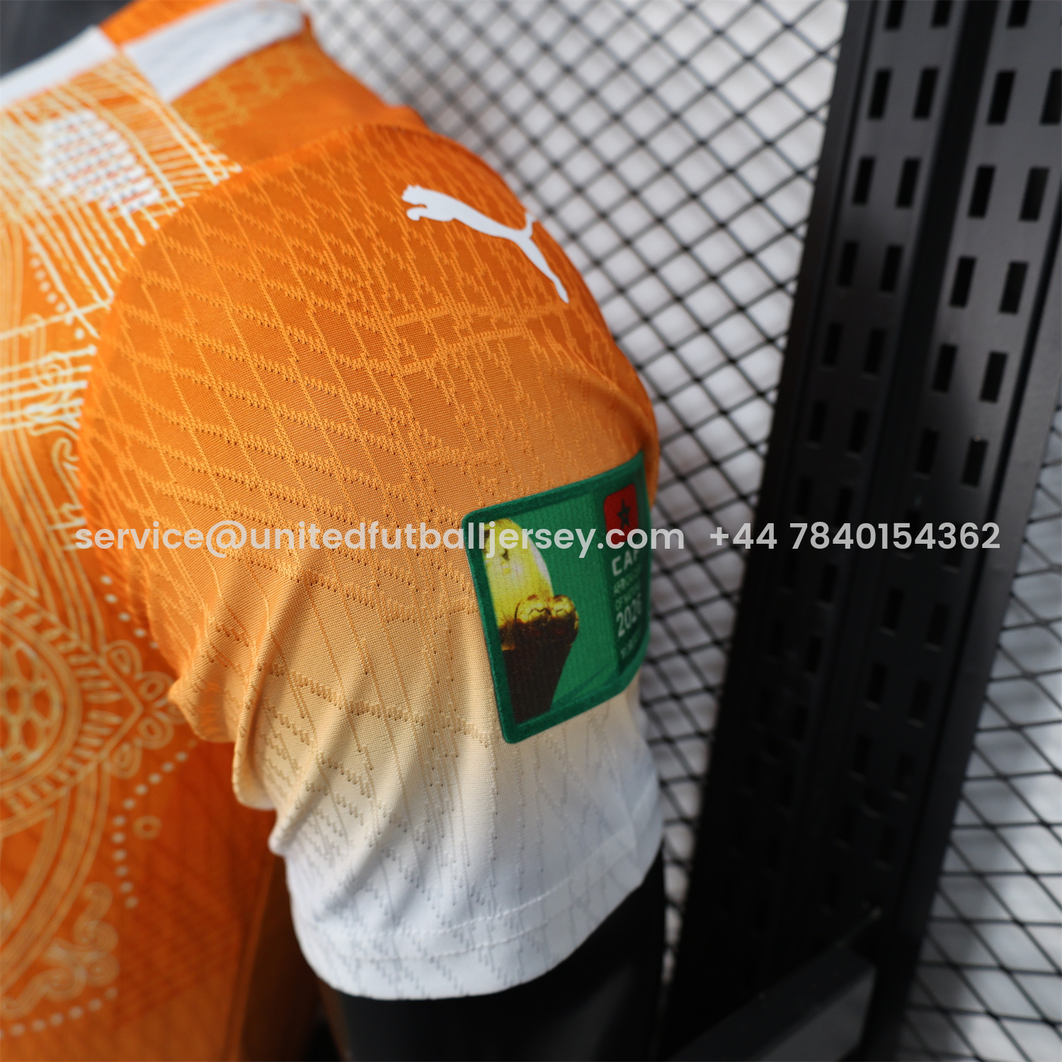 foot-Ivory Coast 2026 Orange And White Special Jersey - Player Version
