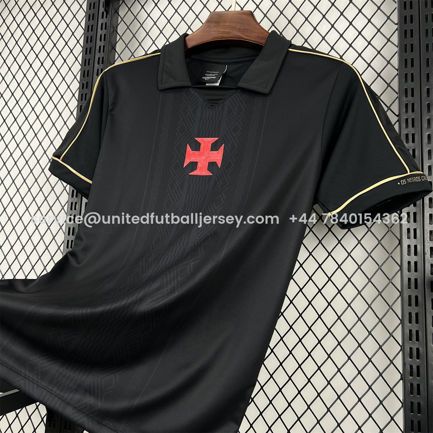 foot-Vasco da Gama 25-26 Black Special Jersey - Fans Version