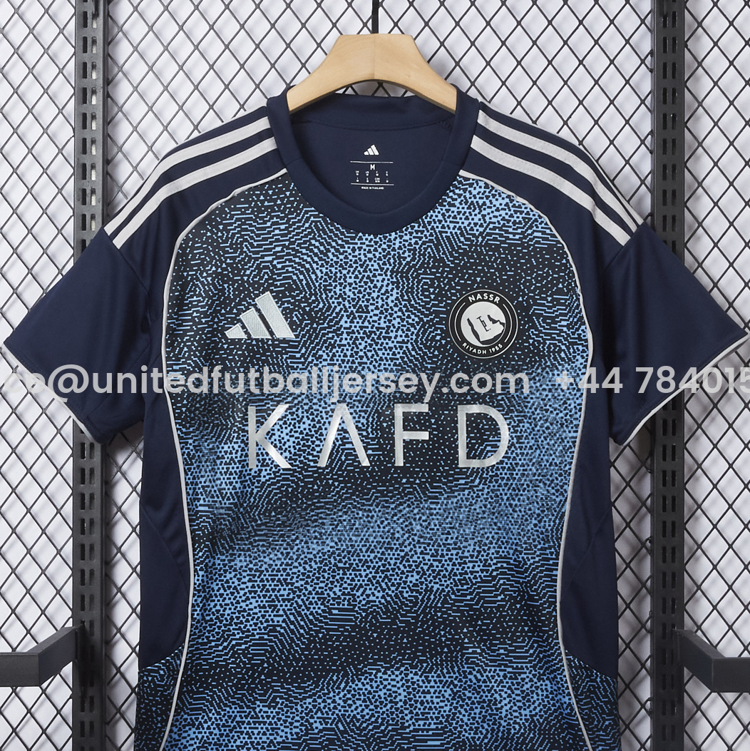 foot-Al Nassr Riyadh Victory 25-26 Third Jersey - Fans Version