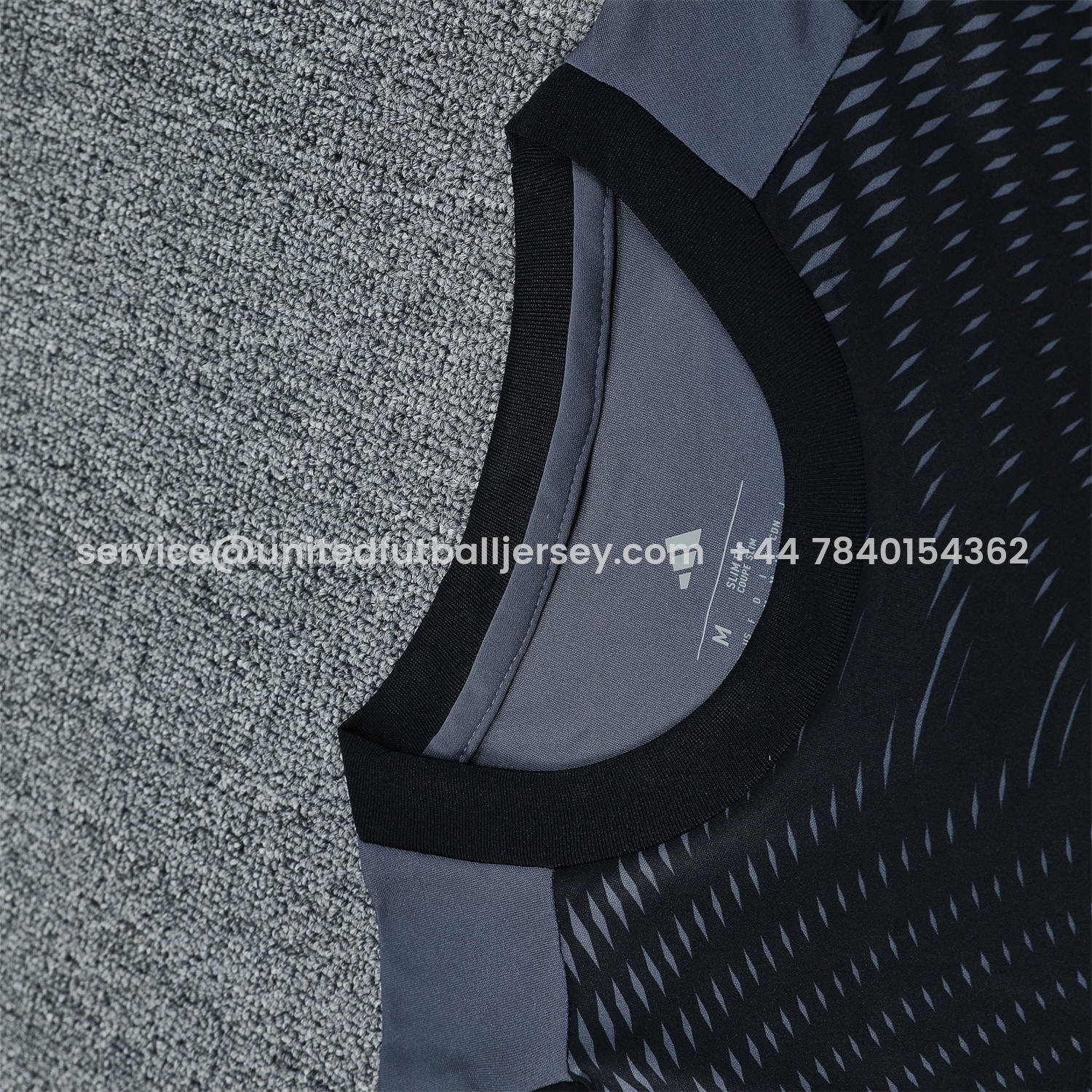 foot-Real Madrid 25-26 Short-Sleeve Training Set - Deep Gray Top & Gray Shorts