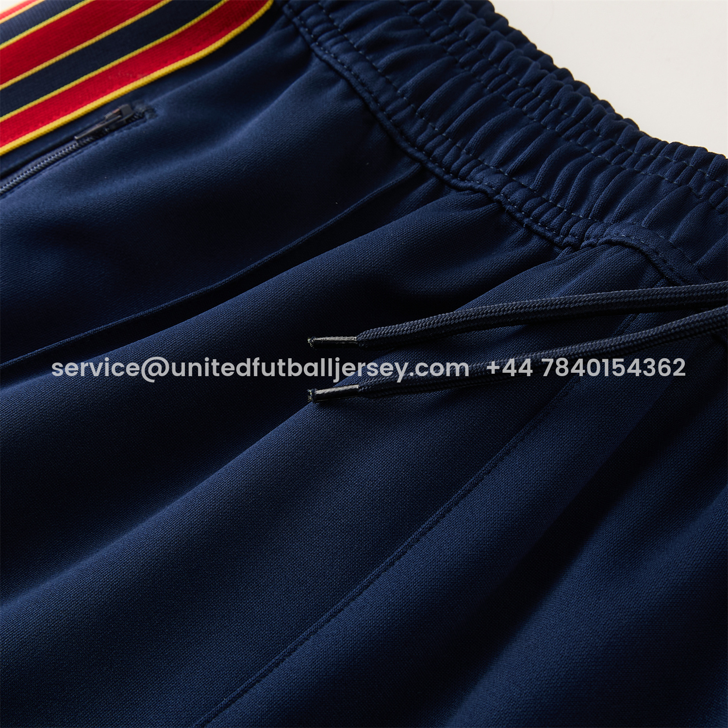 foot-AS Roma 25-26 Originals LFSTLR Jacket Training Tracksuit - White Top and Blue Pant