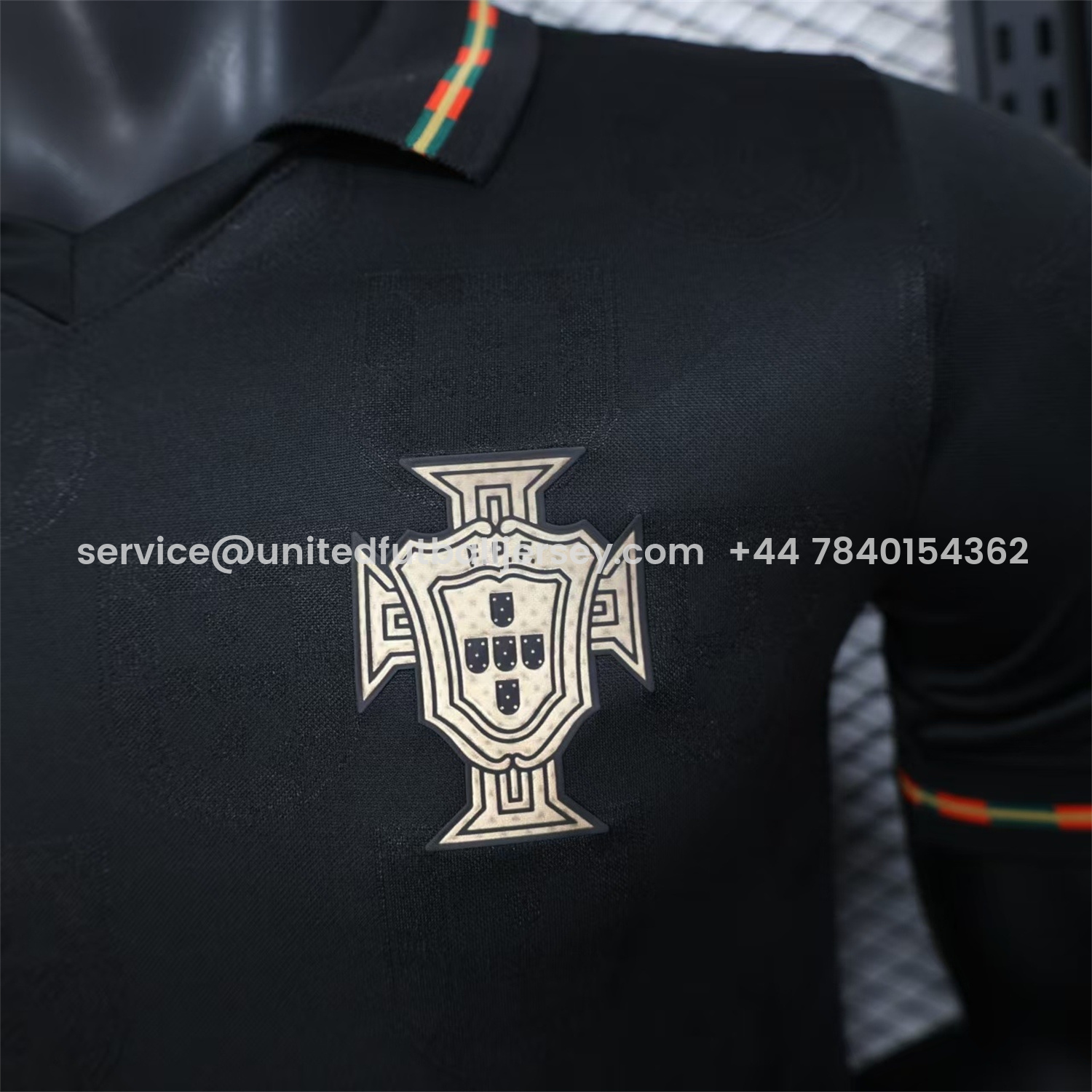 foot-Portugal 2026 Away Black Jersey - Player Version