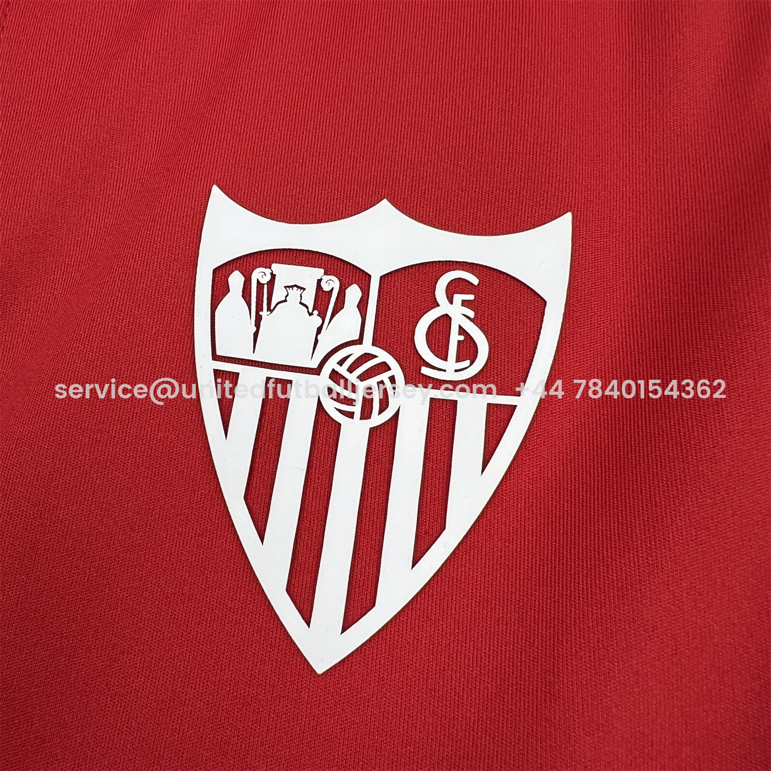 foot-Sevilla 25-26 Red Travel Special Jersey - Fans Version