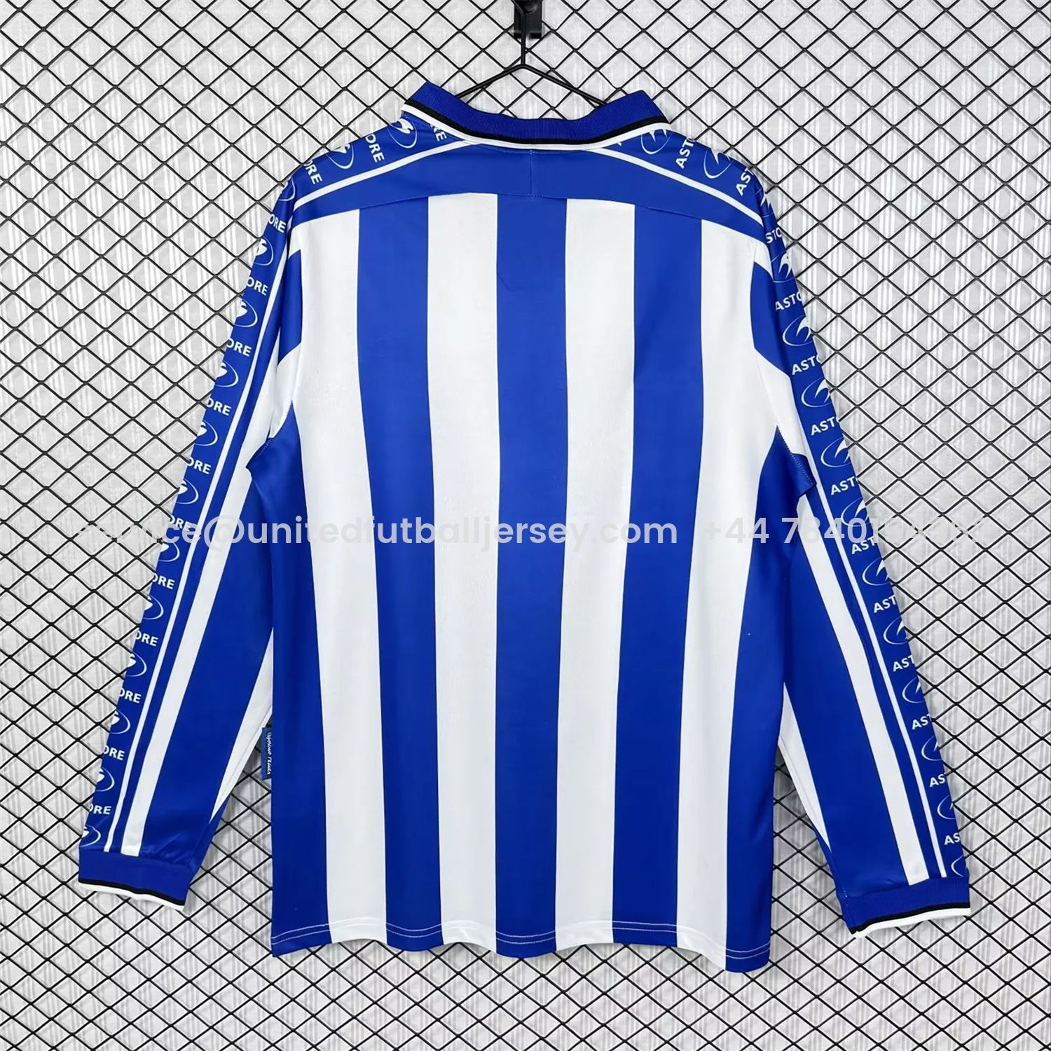 foot-Retro Deportivo Alavés 1998-99 Home Long Sleeves Jersey