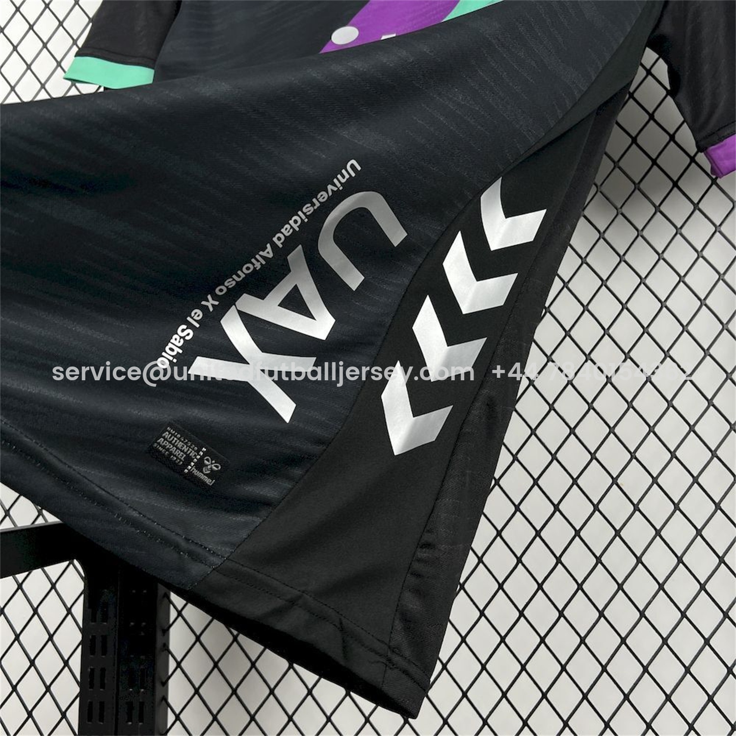 foot-Malaga 25-26 Away Black Jersey - Fans Version