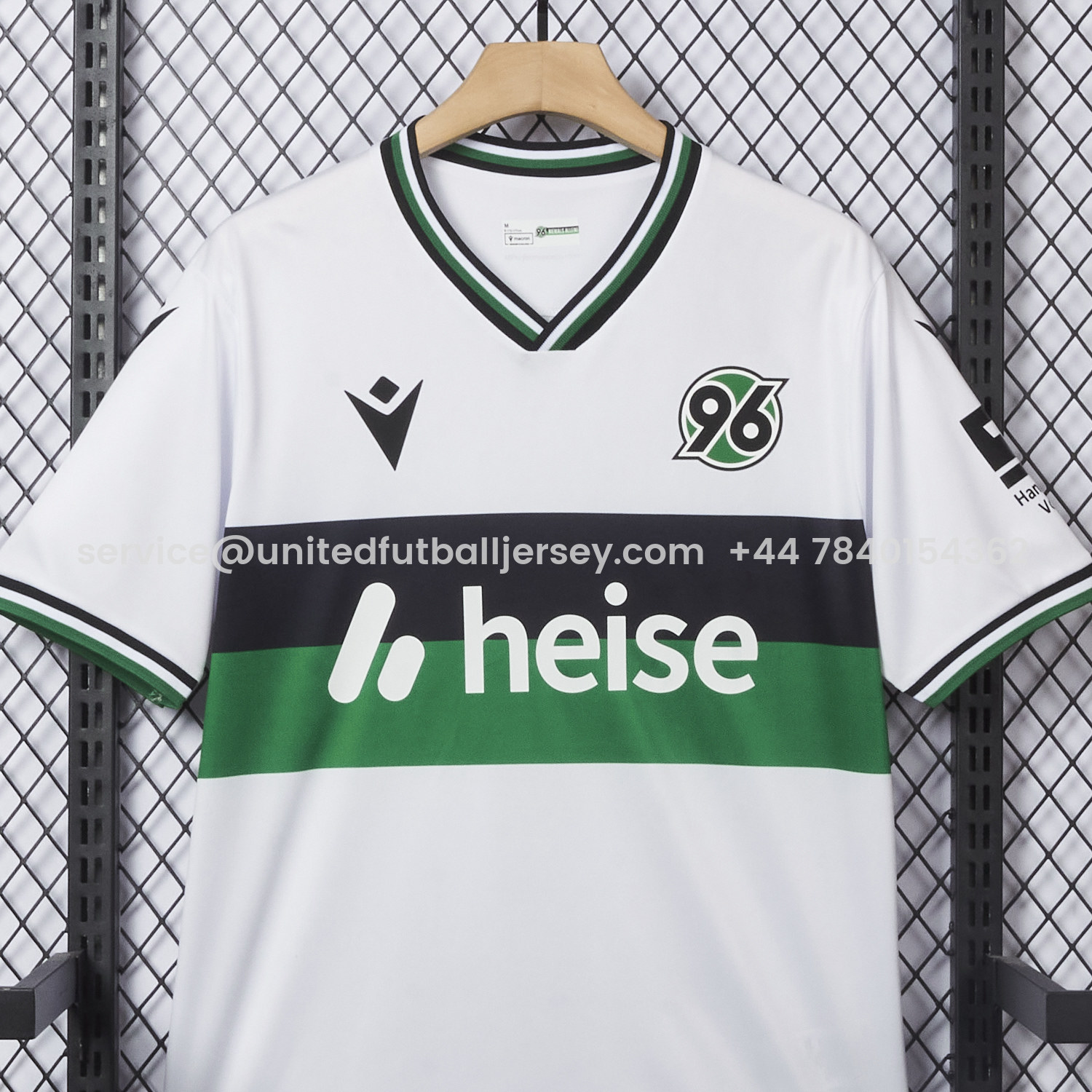 foot-Hannover 96 25-26 Third White Jersey - Fans Version
