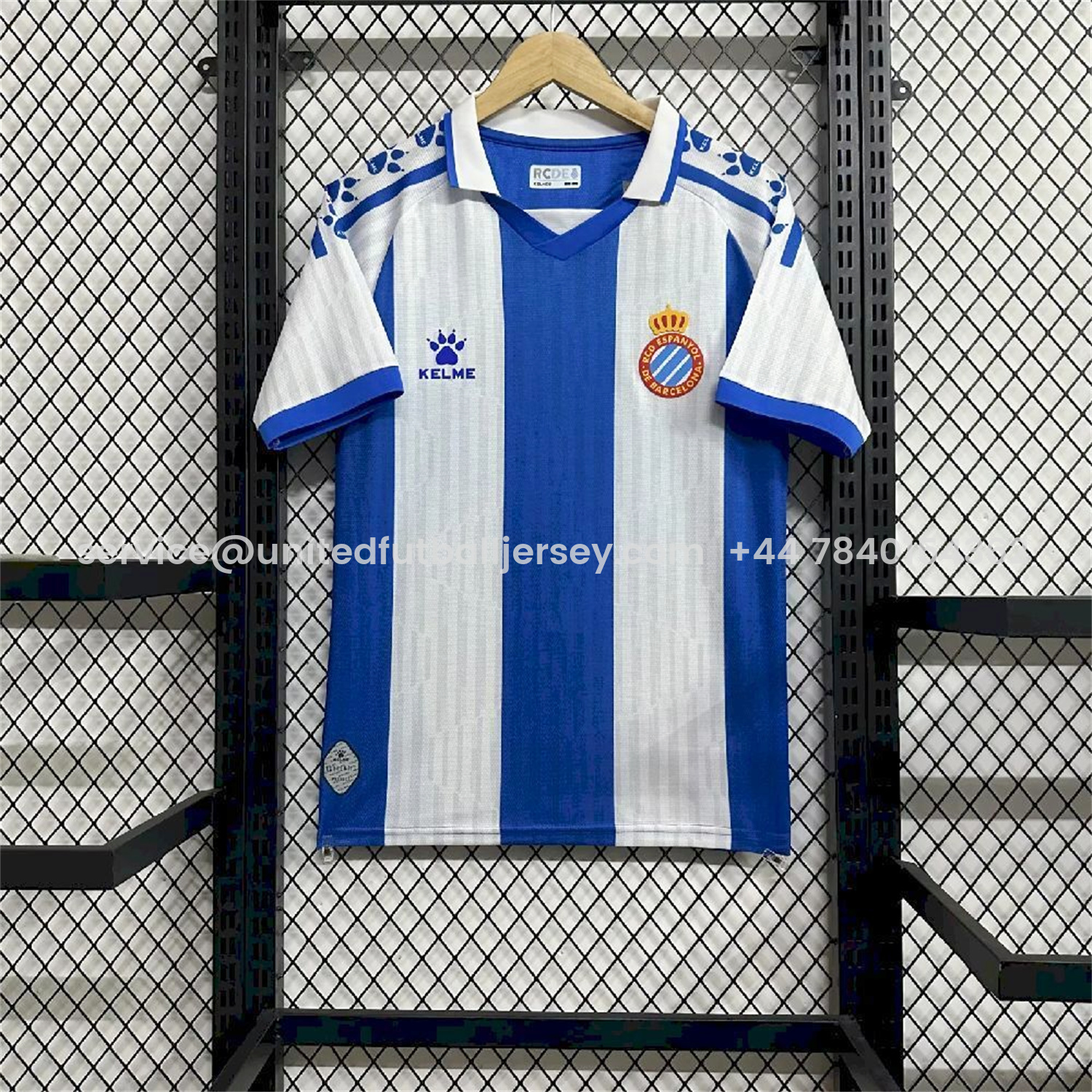 foot-RCD Espanyol 25-26 Home Jersey - Fans Version