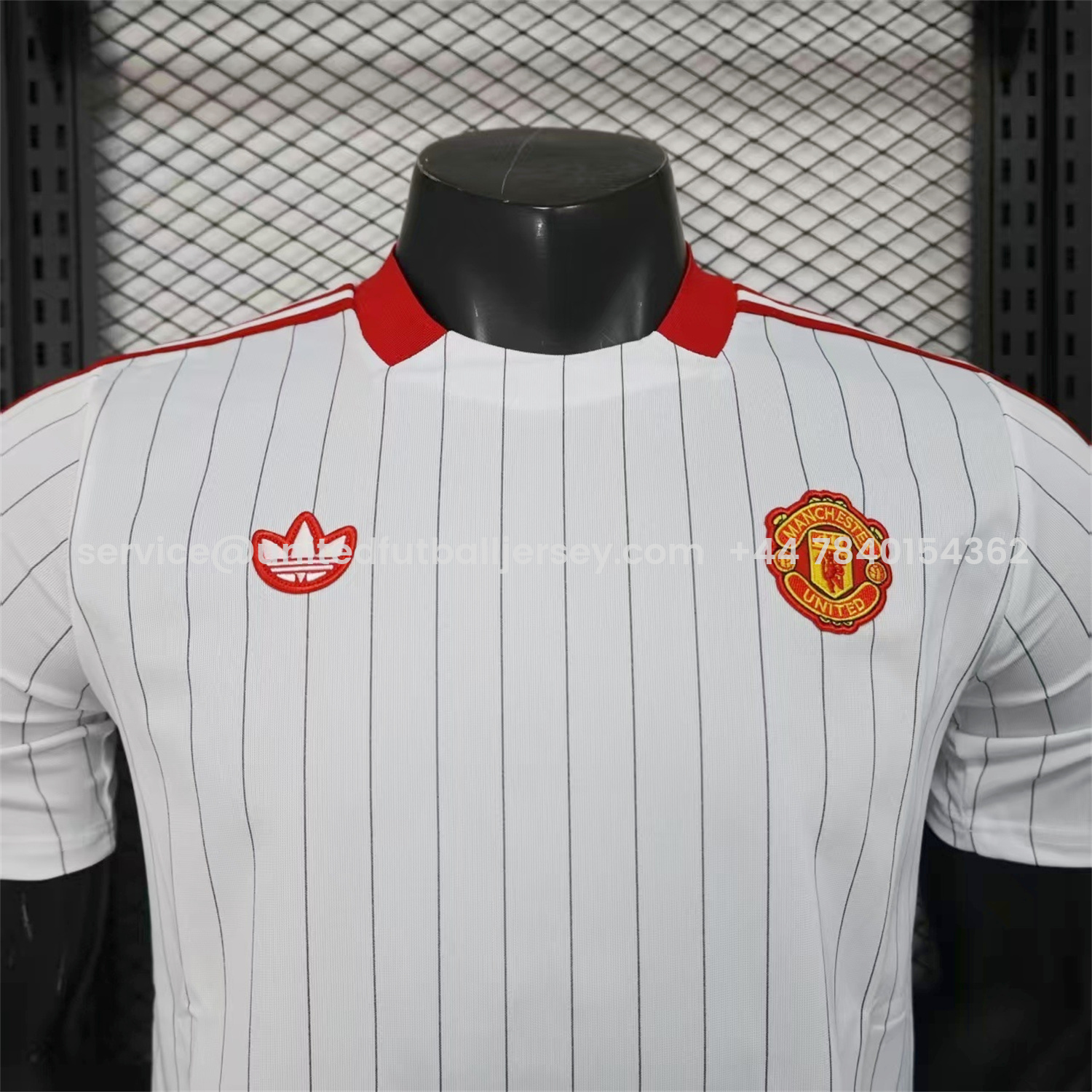 foot-Manchester United 25-26 Icon Travel Special Red Jersey - Player Version