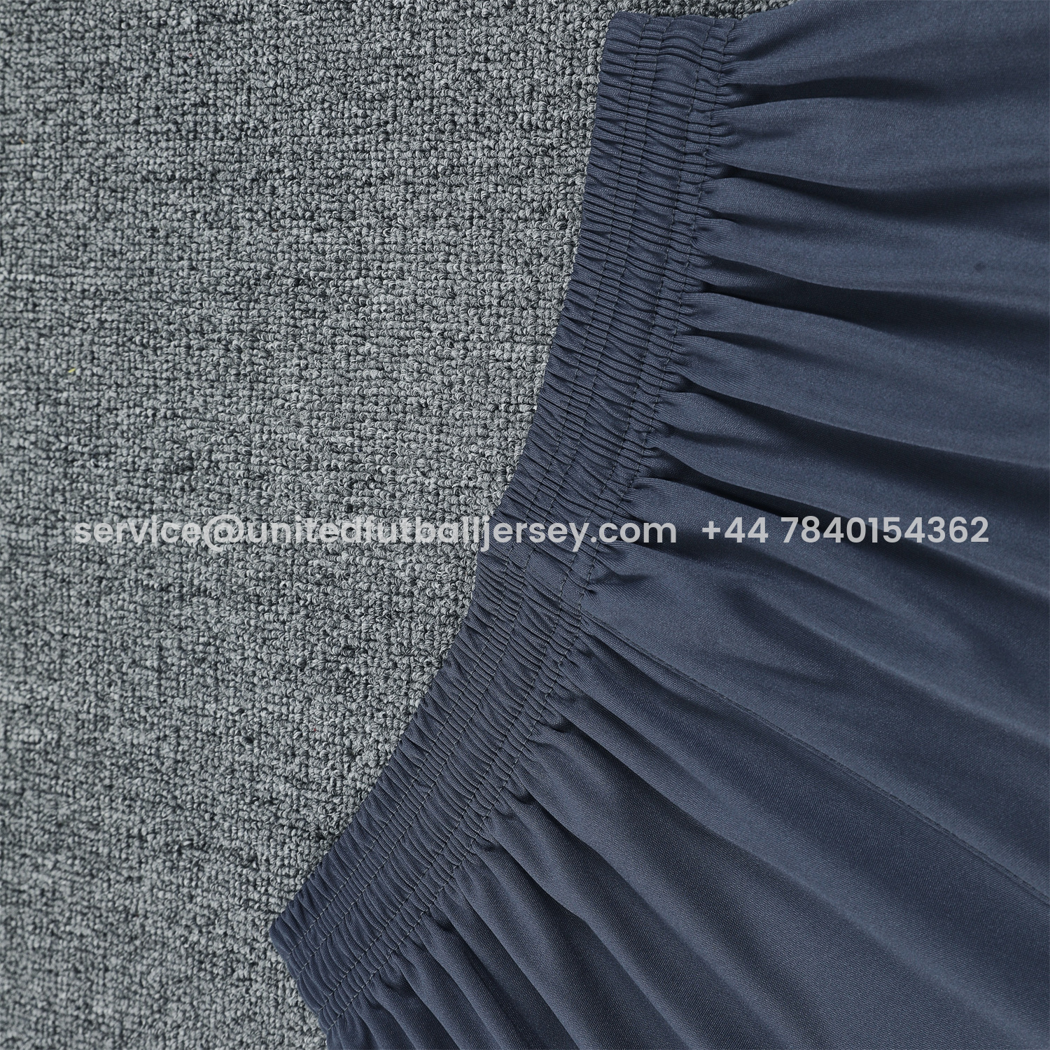 foot-Real Madrid 25-26 Short-Sleeve Training Set - Deep Gray Top & Gray Shorts