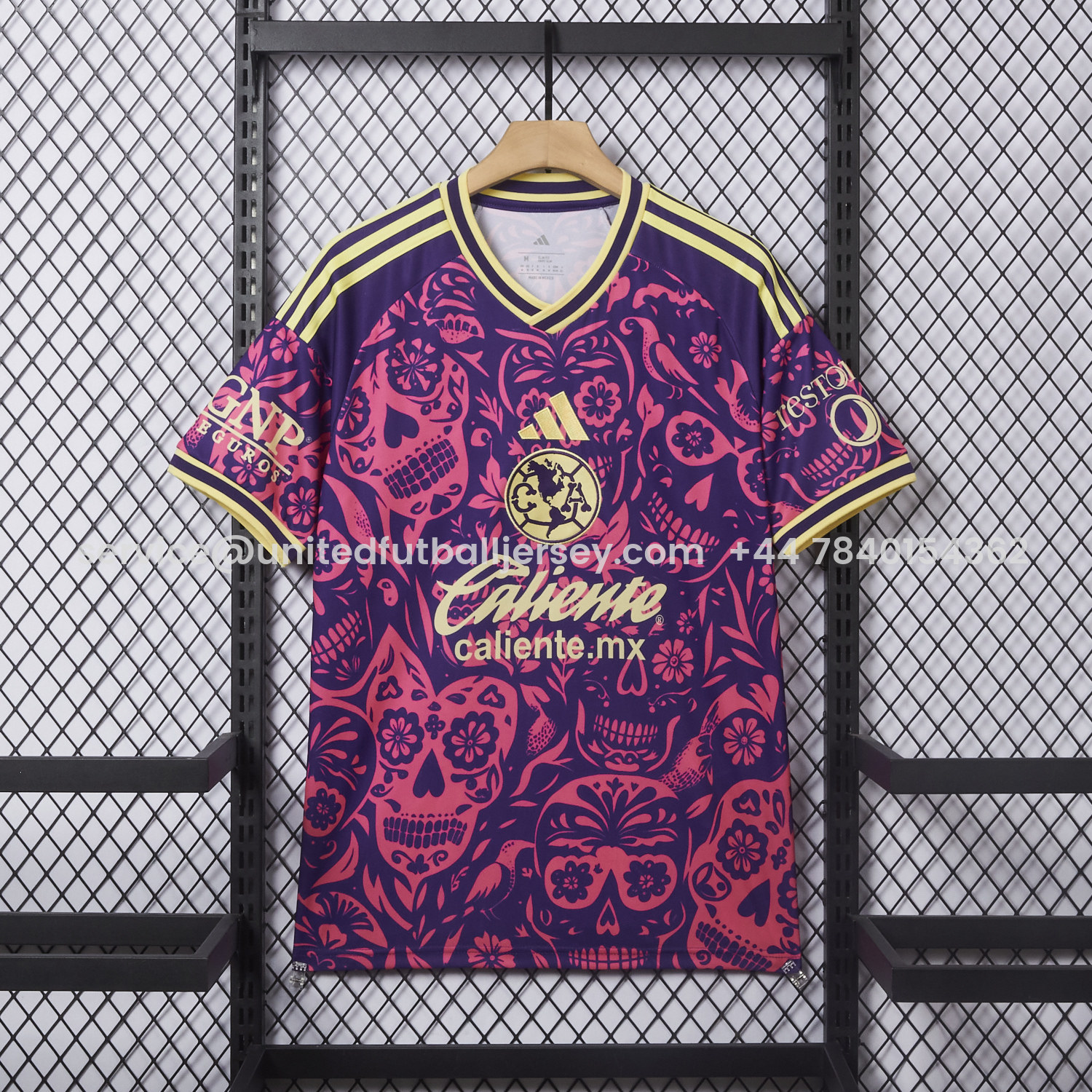 foot-Club América 25-26 Día de Muertos Purple Jersey - Fans Version