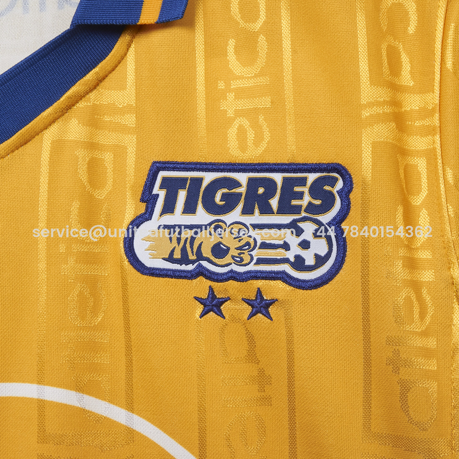 foot-Retro Tigres UANL 1999-00 Home Jersey