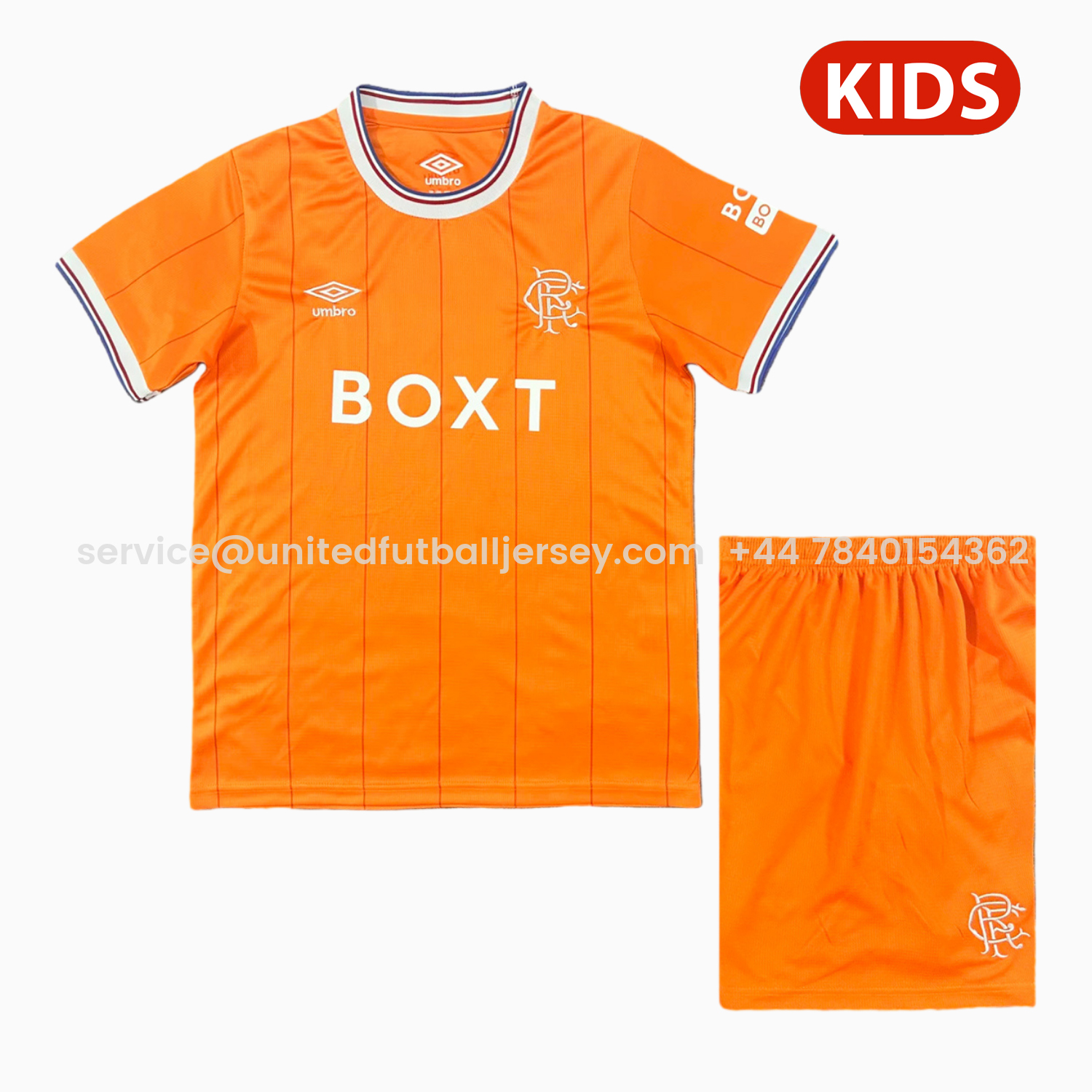 foot-Glasgow Rangers 25-26 Fourth Kids Kit