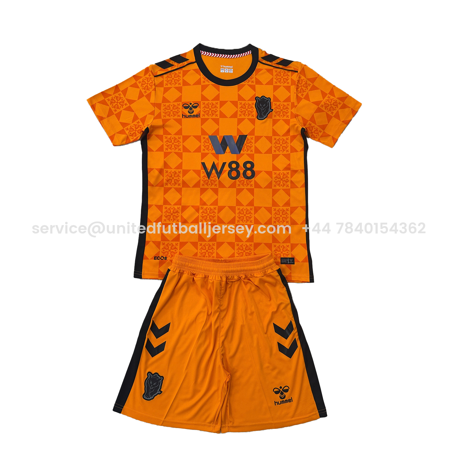 foot-Sunderland 25-26 Orange Goalkeeper Men's Adult Jersey Set - Fans Version