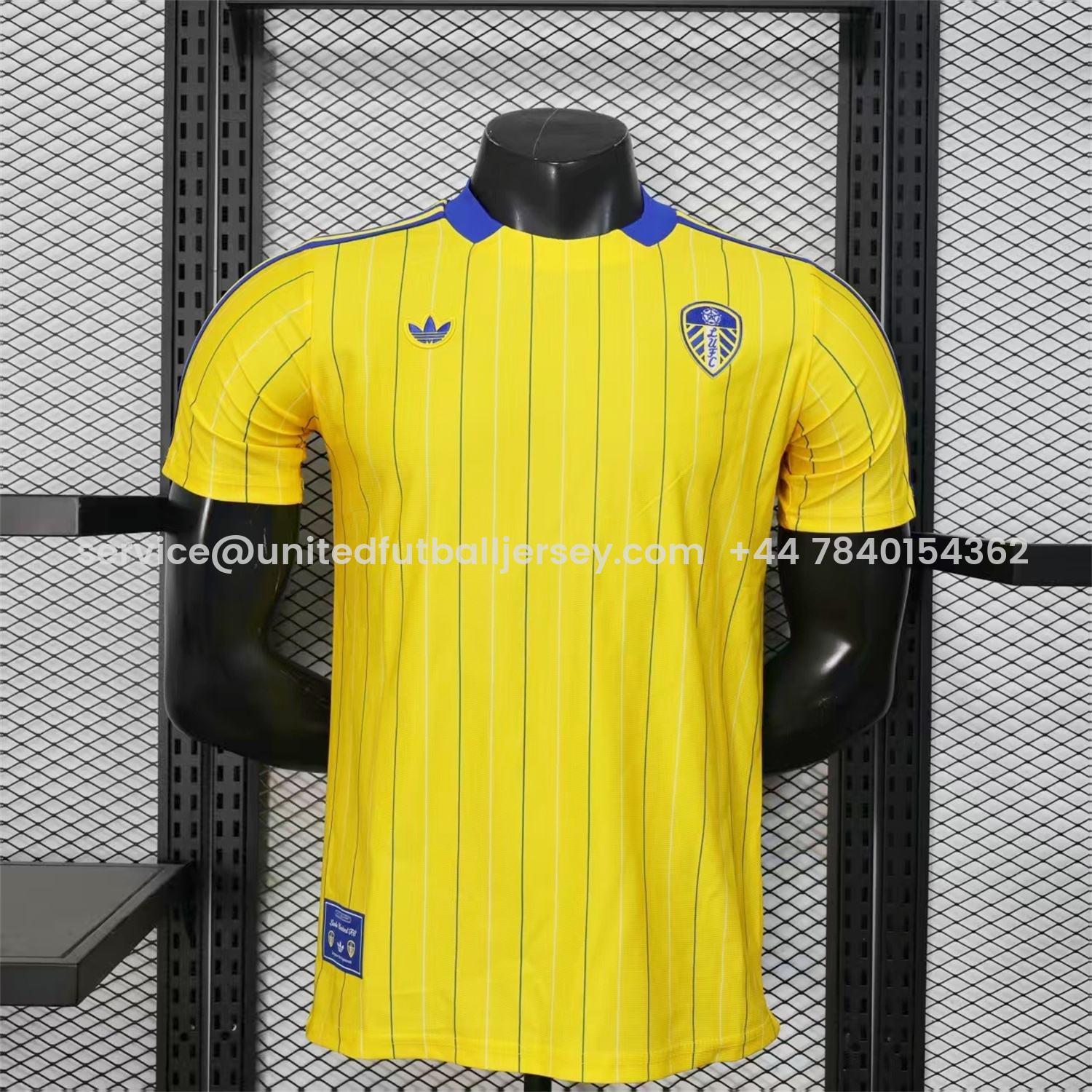 foot-Leeds United 25-26 Icon Travel Special Edition Yellow Jersey - Player Version