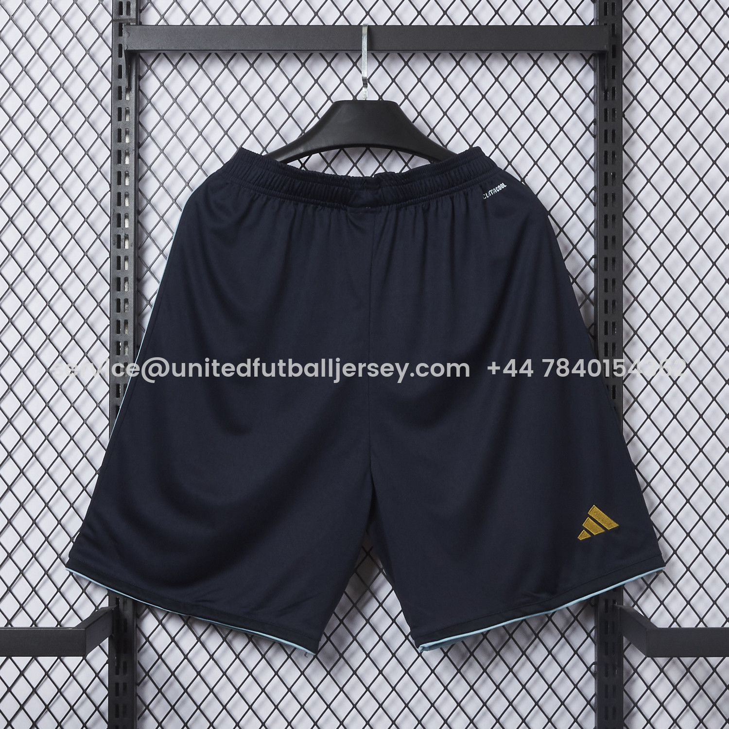foot-Argentina 2026 Home Black Shorts - Fans Version