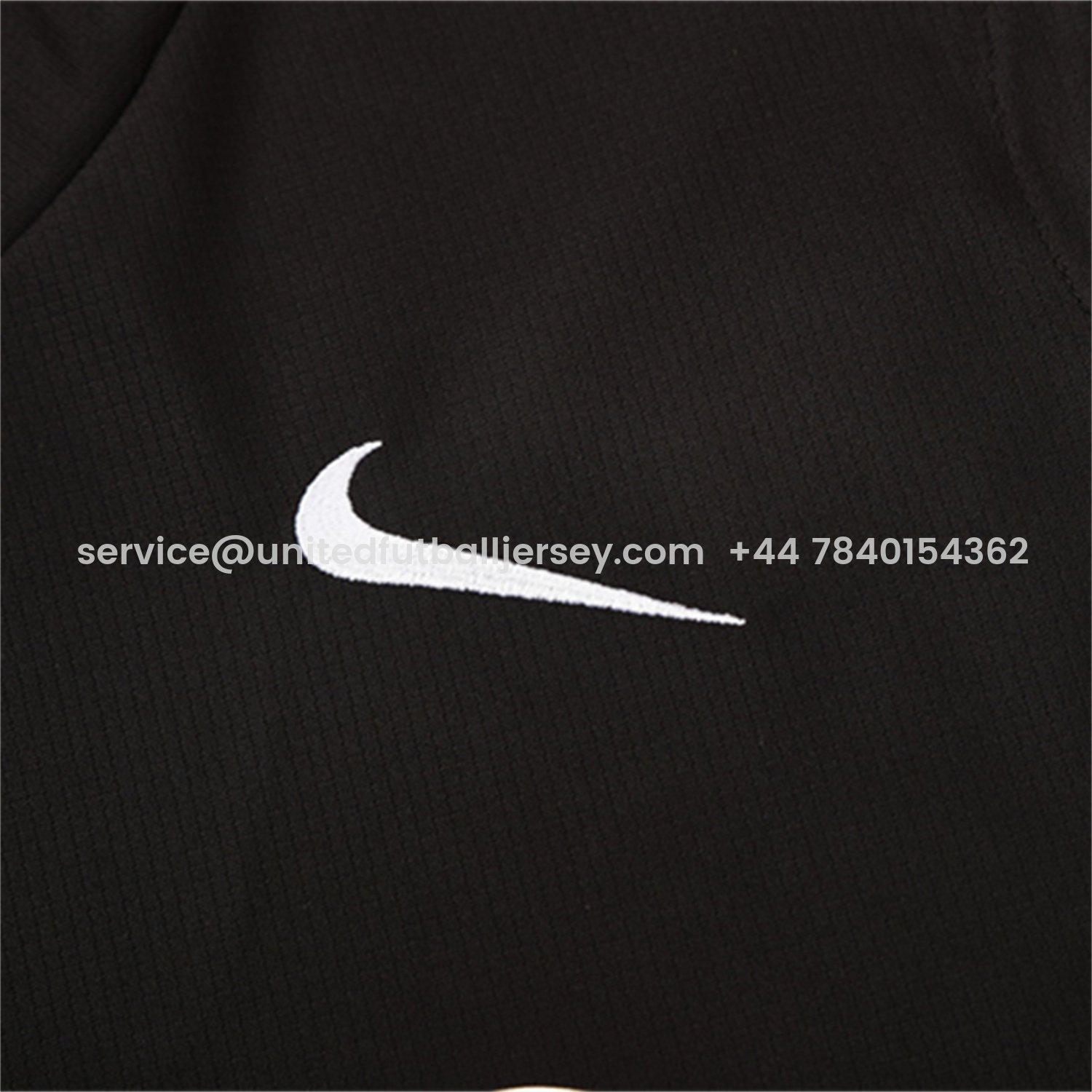 foot-Brazil 25-26 Short-Sleeve Training Set - Black Top & Black Shorts