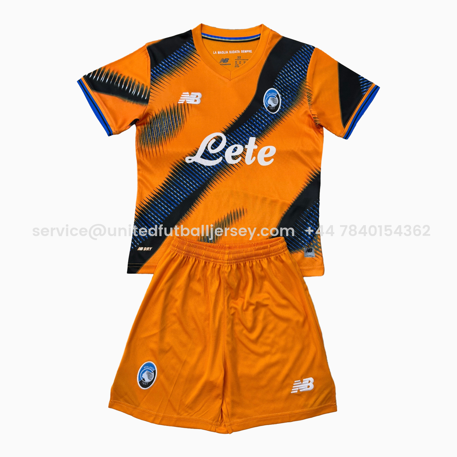 foot-Atalanta 25-26 Third Men's Adult Jersey Set - Fans Version