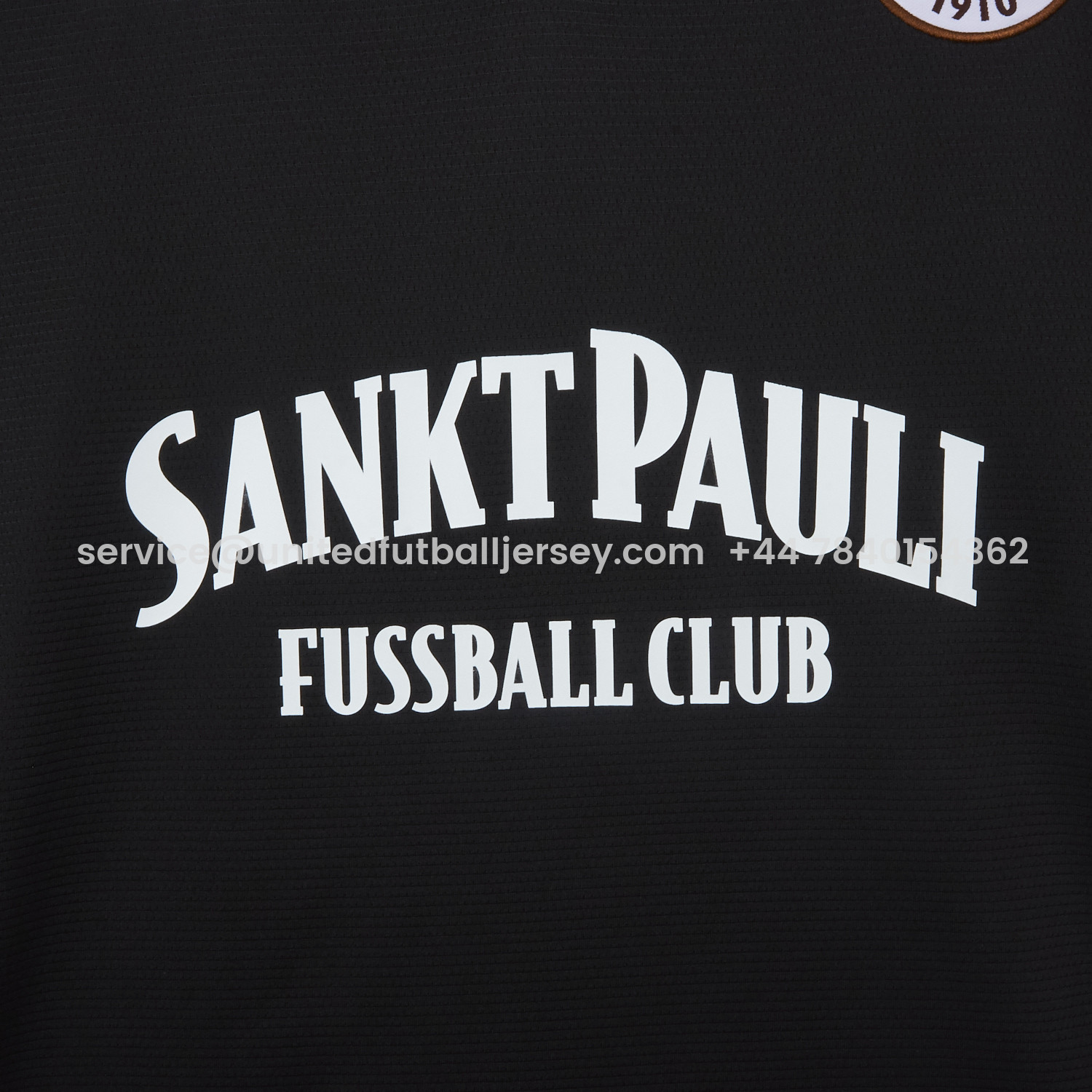 foot-St. Pauli 25-26 Retro Style Polo Jersey - Fans Version