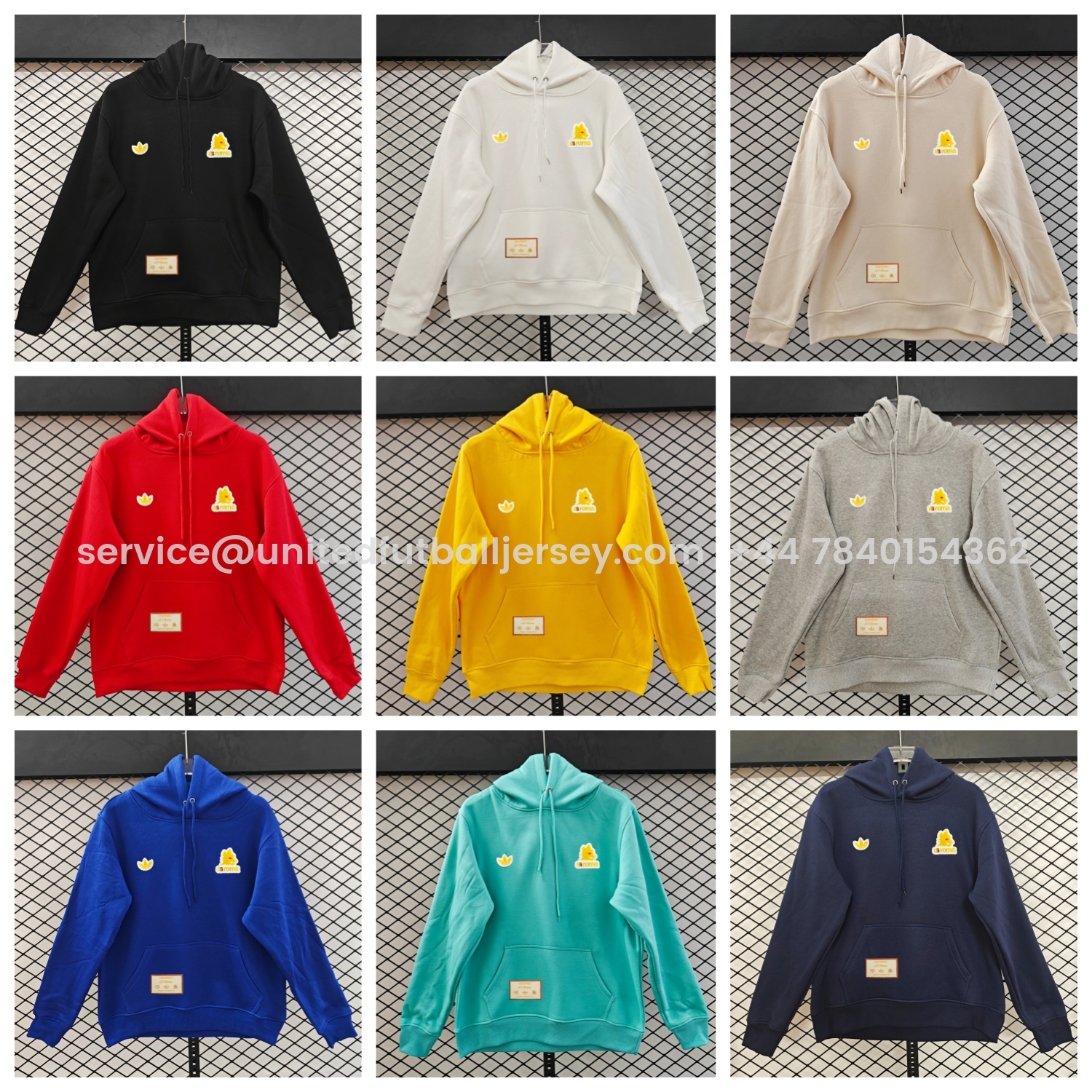 foot-AS Roma 25-26 Originals Terrace Icon Unisex Pullover Hoodie