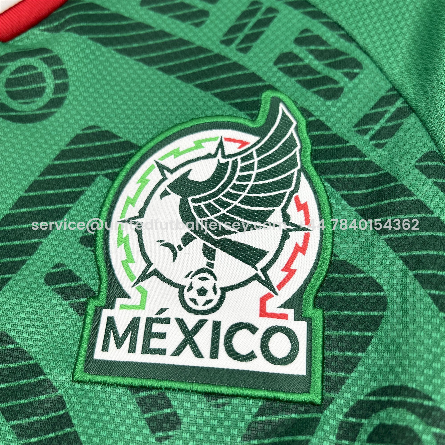 foot-Mexico 2026 Home Long Sleeves Jersey - Fans Version