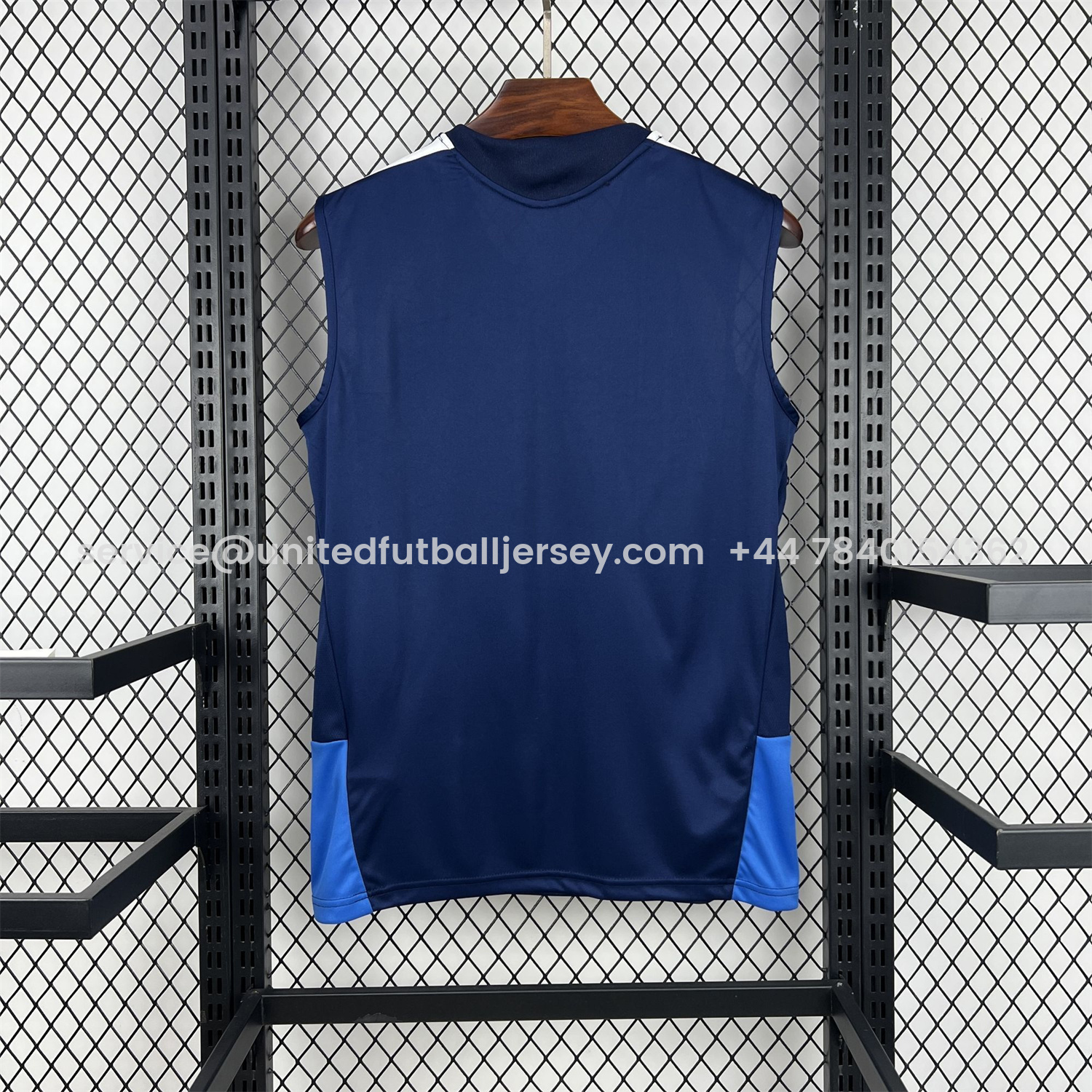 foot-Cruzeiro 25-26 Pre-Match Dark Blue Training Vest - Fans Version
