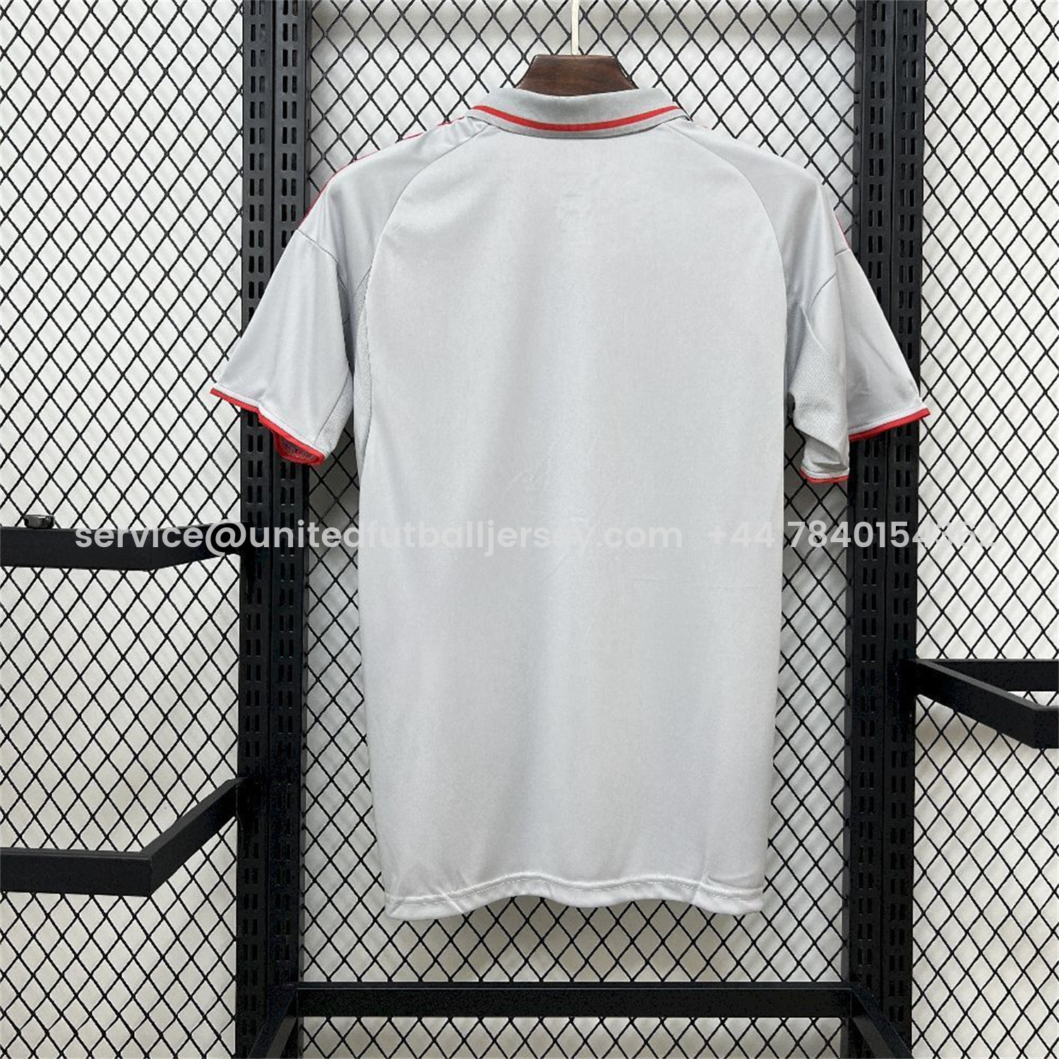 foot-Lyon 25-26 Third Grey Jersey - Fans Version