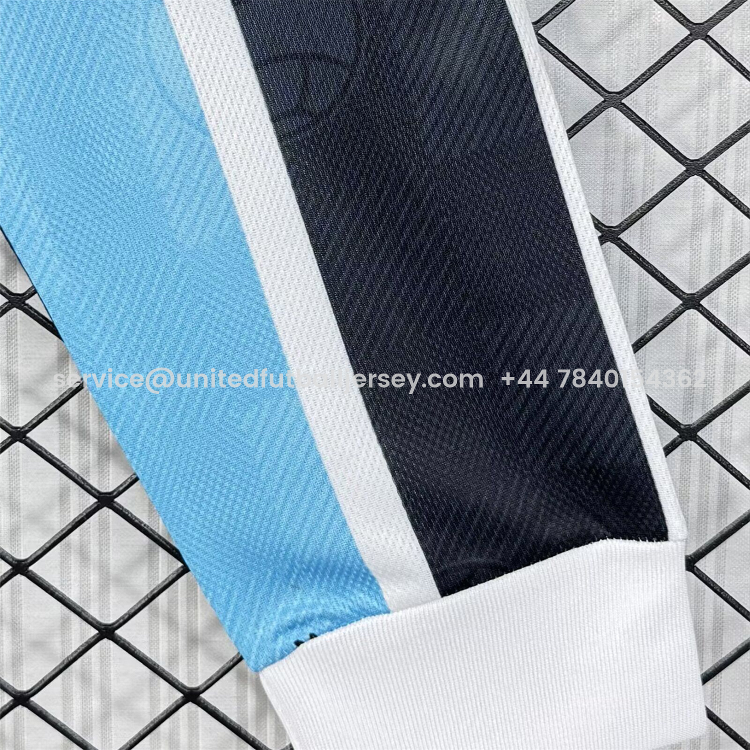 foot-Retro Gremio 1997 Home Long Sleeves Jersey - Fans Version