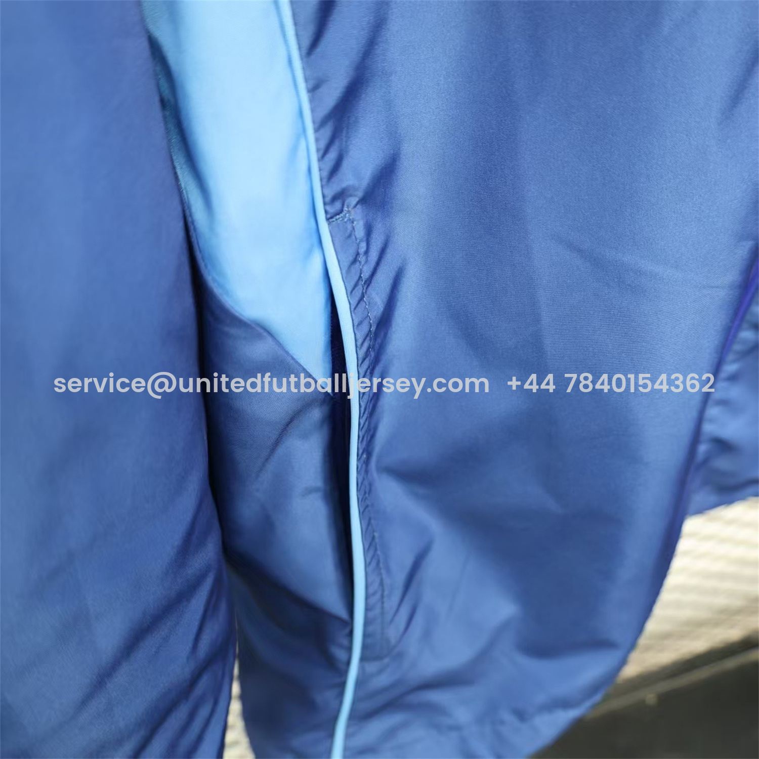 foot-Club América 25-26 Blue Windbreaker Jacket