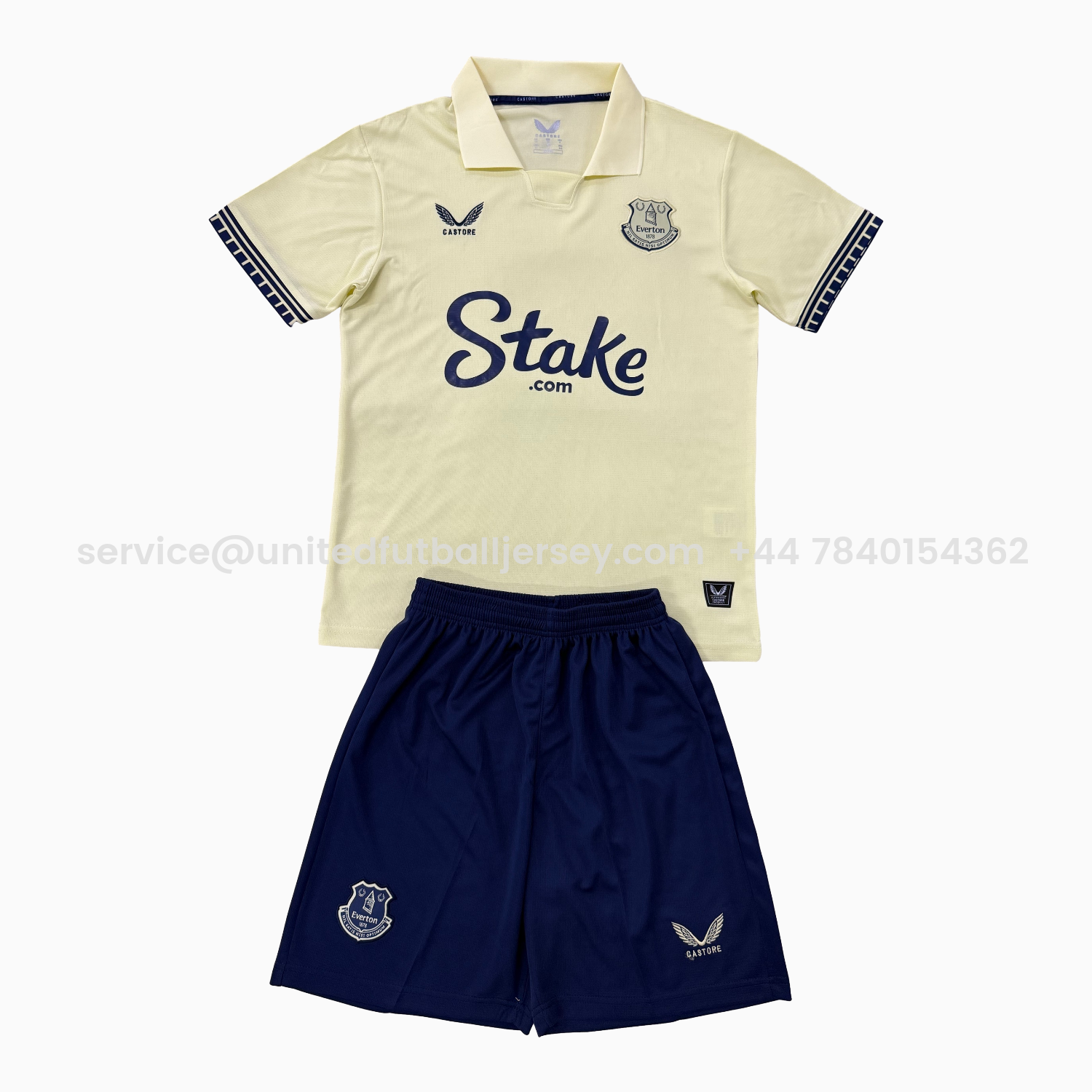 foot-Everton 25-26 Away Men's Adult Jersey Set - Fans Version