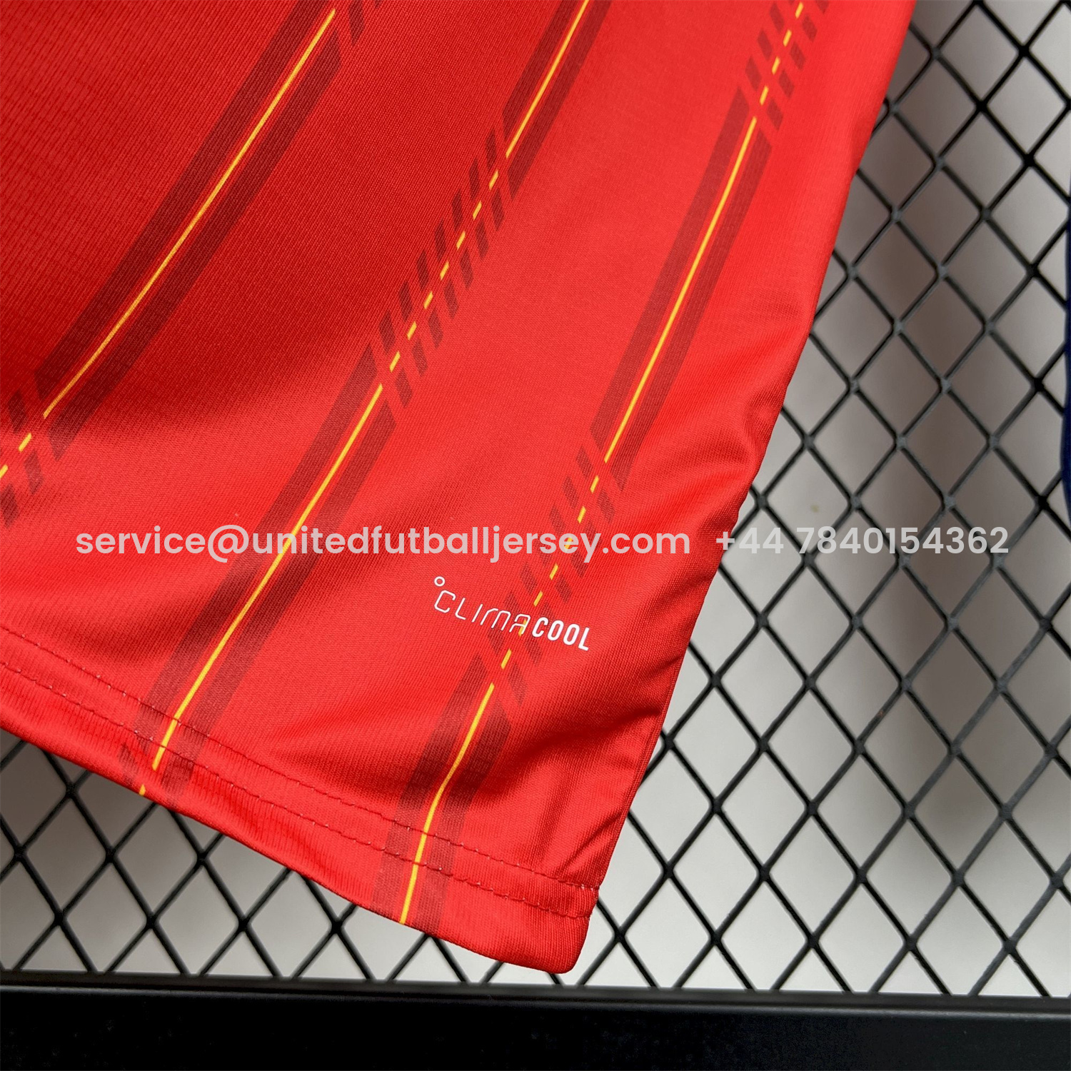 foot-Spain 2026 Home Red Long Sleeves Jersey - Fans Version