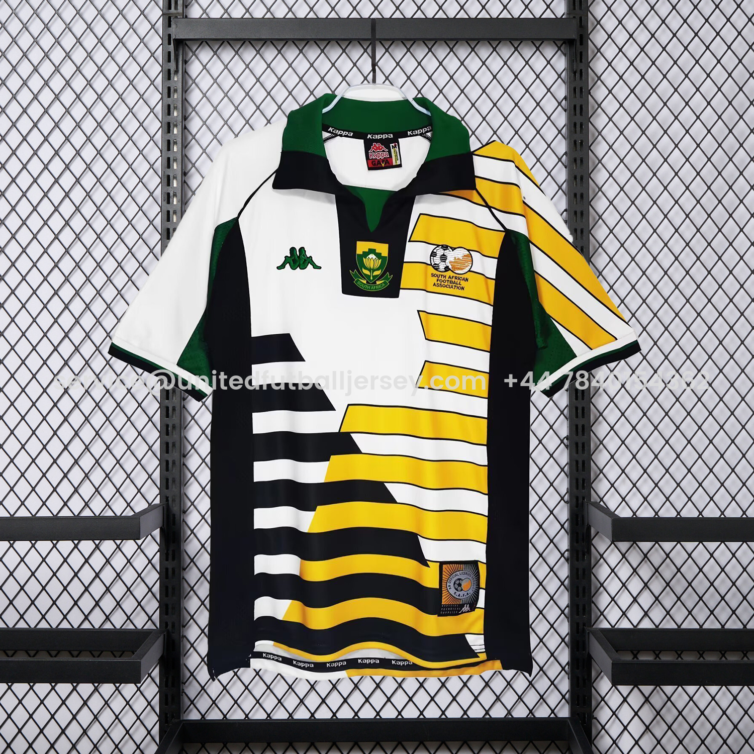 foot-Retro South Africa 1998 Home Jersey