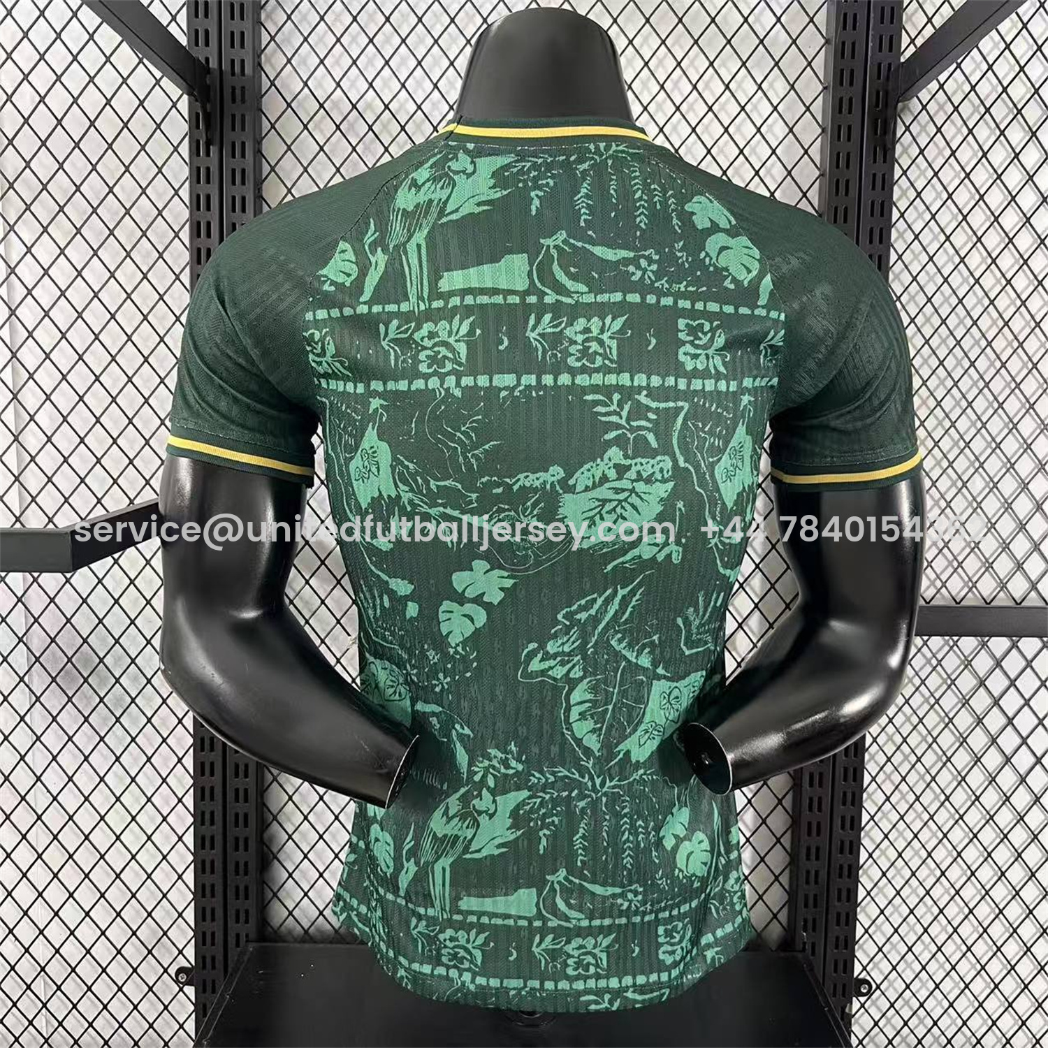 foot-Brazil 25-26 Green Leaves Jersey - Player Version