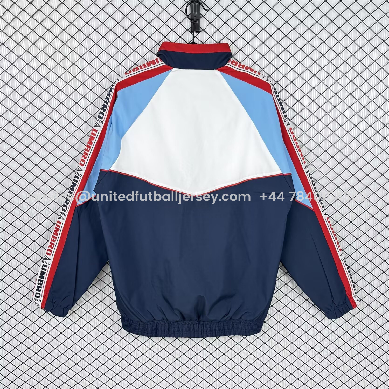 foot-Retro Celta Vigo 1998-99 Windbreaker Jacket - White And Blue