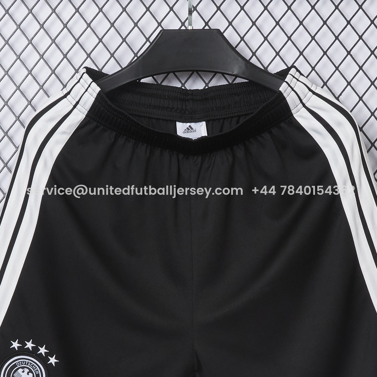 foot-Germany 2026 Home Black Shorts - Fans Version