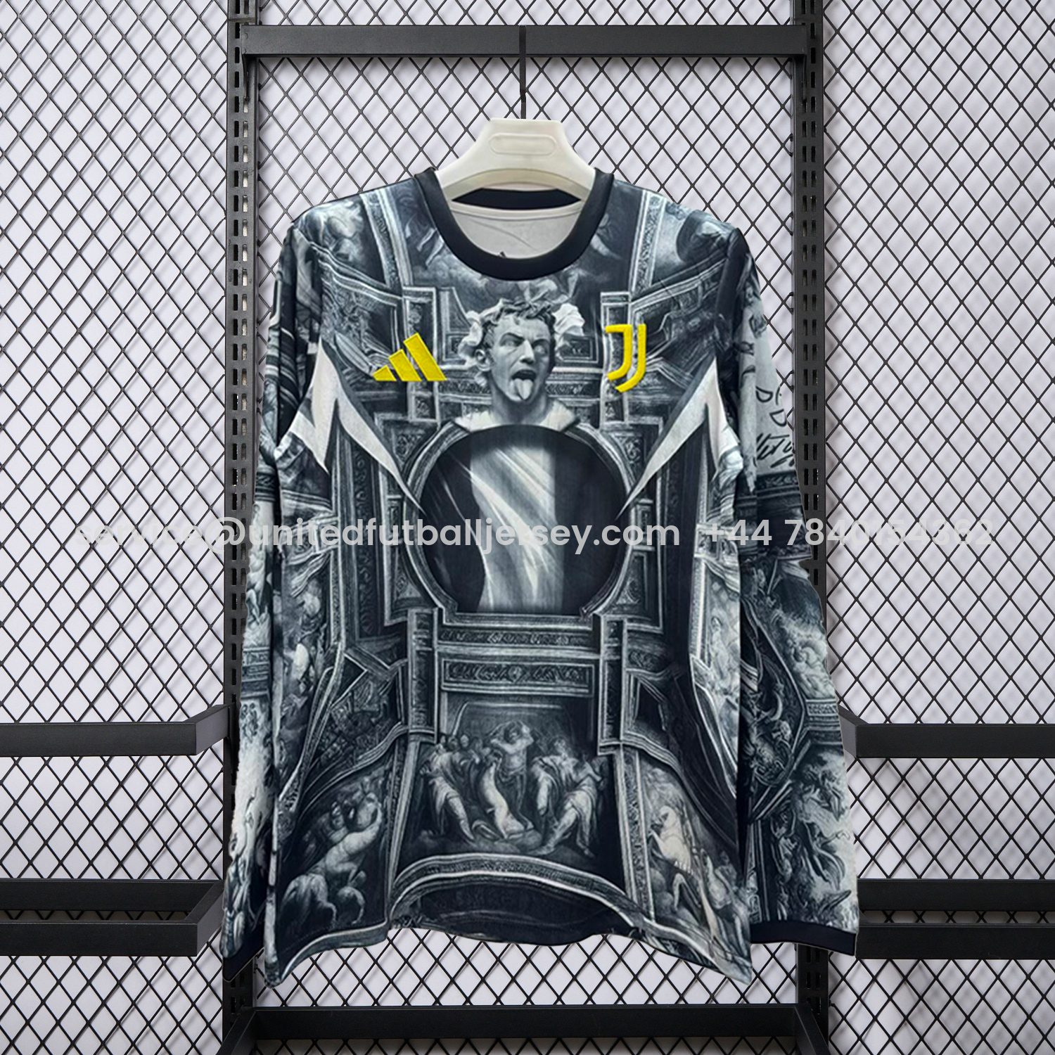 foot-Juventus 25-26 Pre-Match Training Long Sleeves Jersey - Fans Version