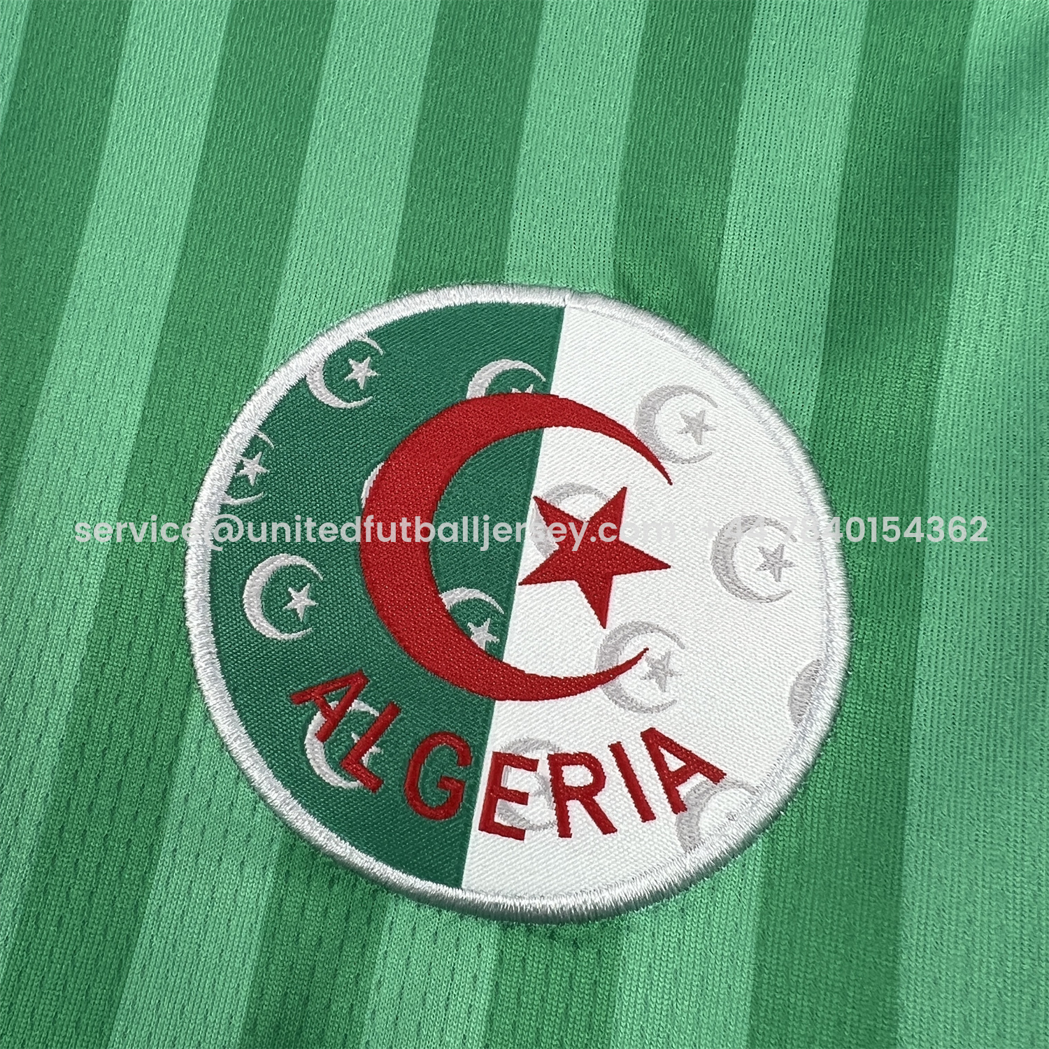 foot-Algeria 2026 Away Green Jersey - Fans Version