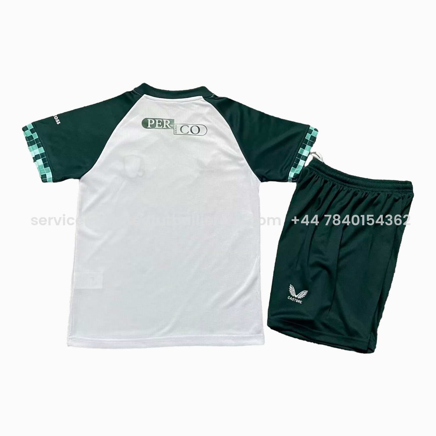 foot-Middlesbrough 25-26 Third White And Green Kids Kit