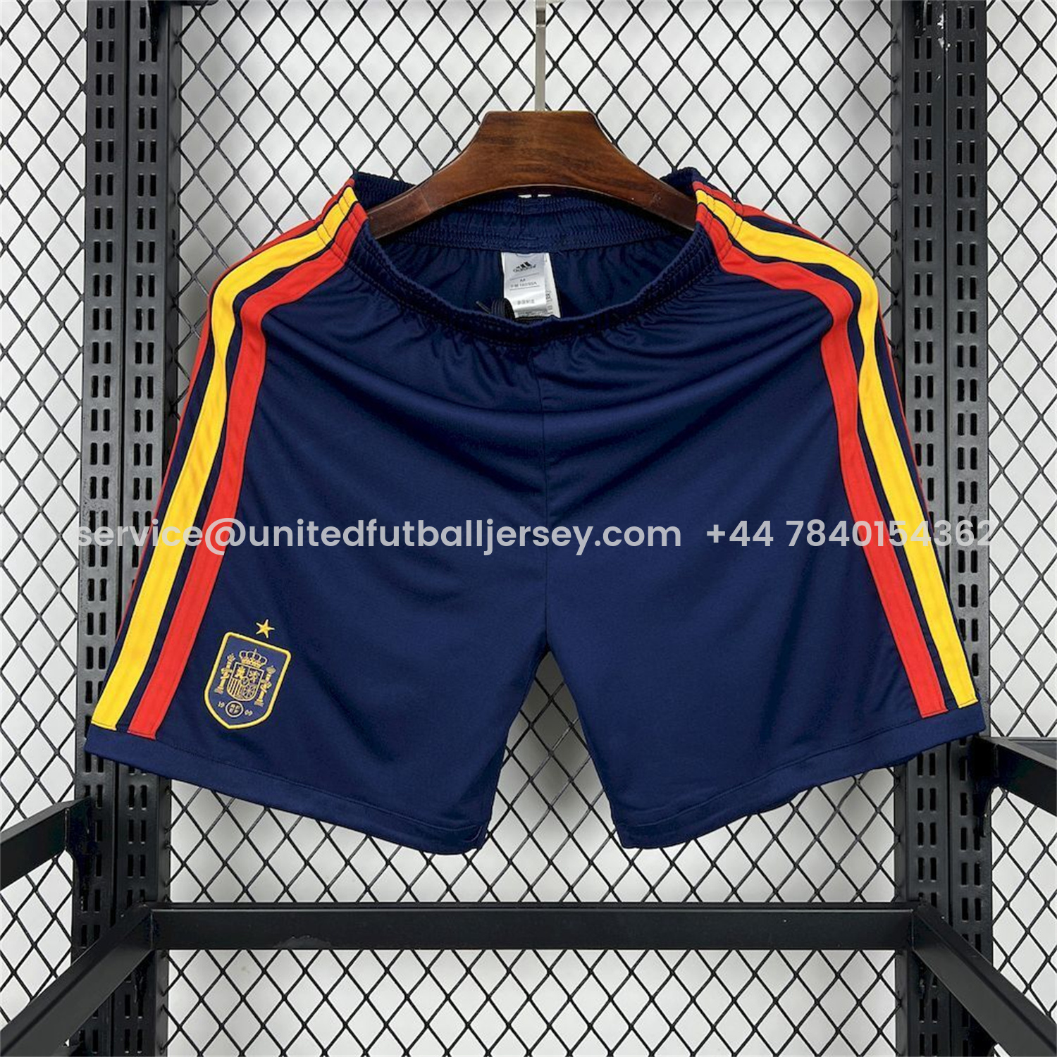 foot-Spain 2026 Home Dark Blue Shorts - Fans Version