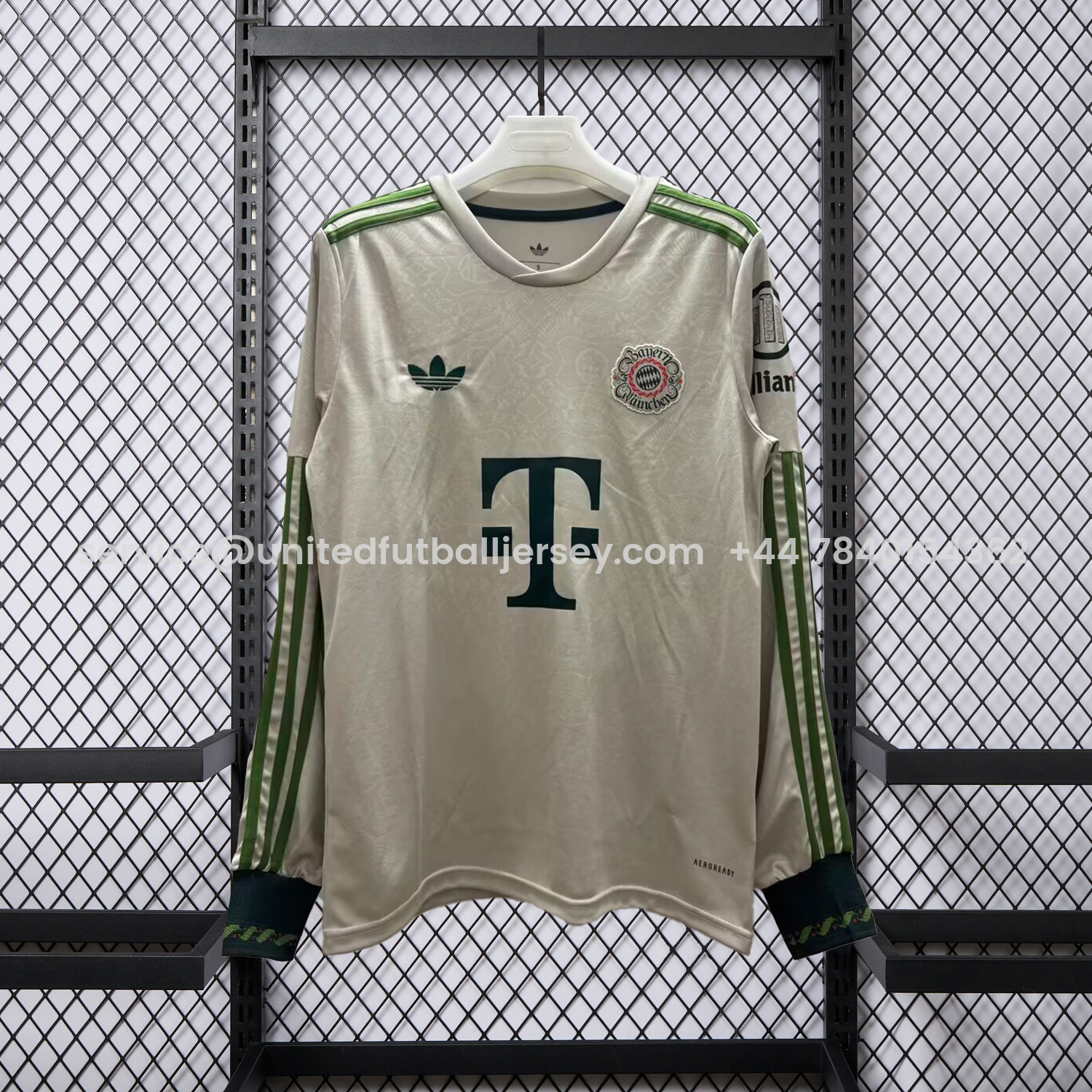 foot-Bayern Munich 25-26 Oktoberfest Long Sleeves Jersey - Fans Version