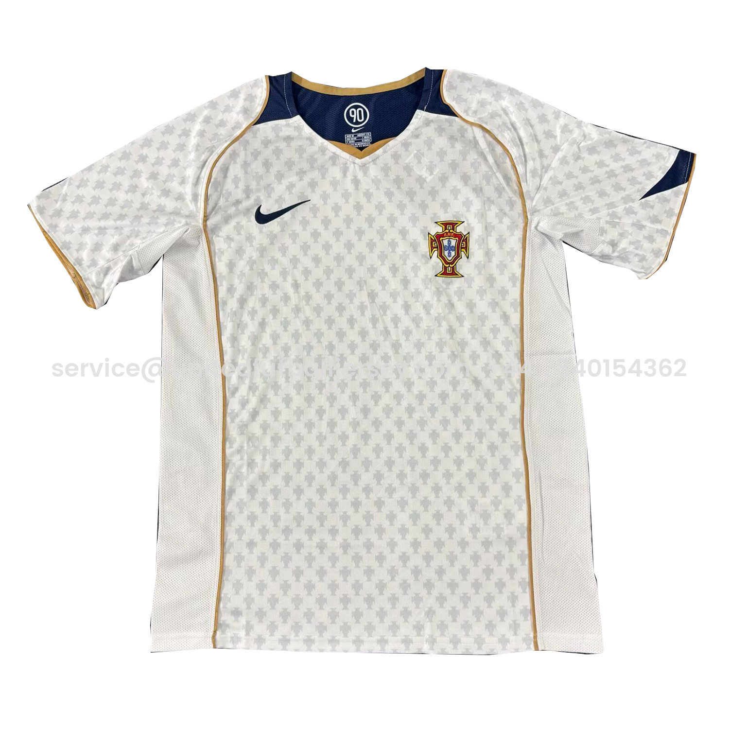 foot-Retro Portugal 2004 Away Jersey