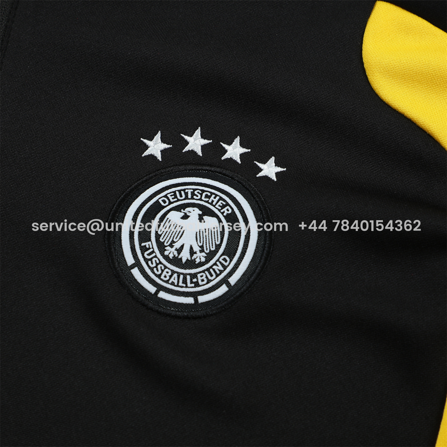 foot-Germany 2026 Long Sleeve Training Set - Black Top & Pants