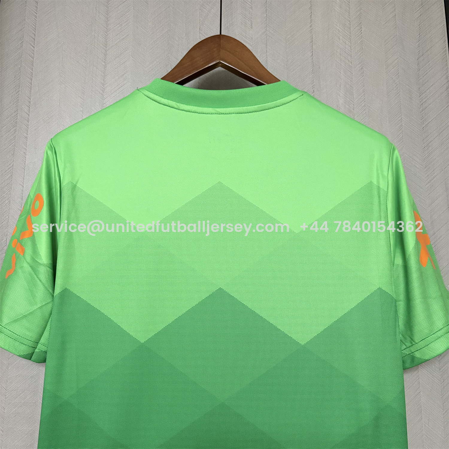 foot-Retro Brazil 2022 Pre-Match Green Special Jersey