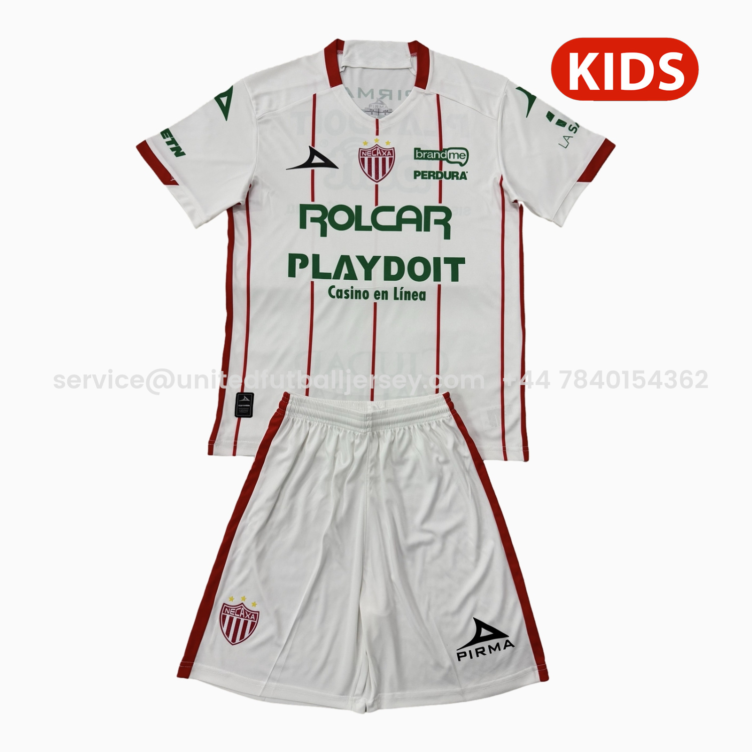 foot-Necaxa 25-26 Home Kids Kit
