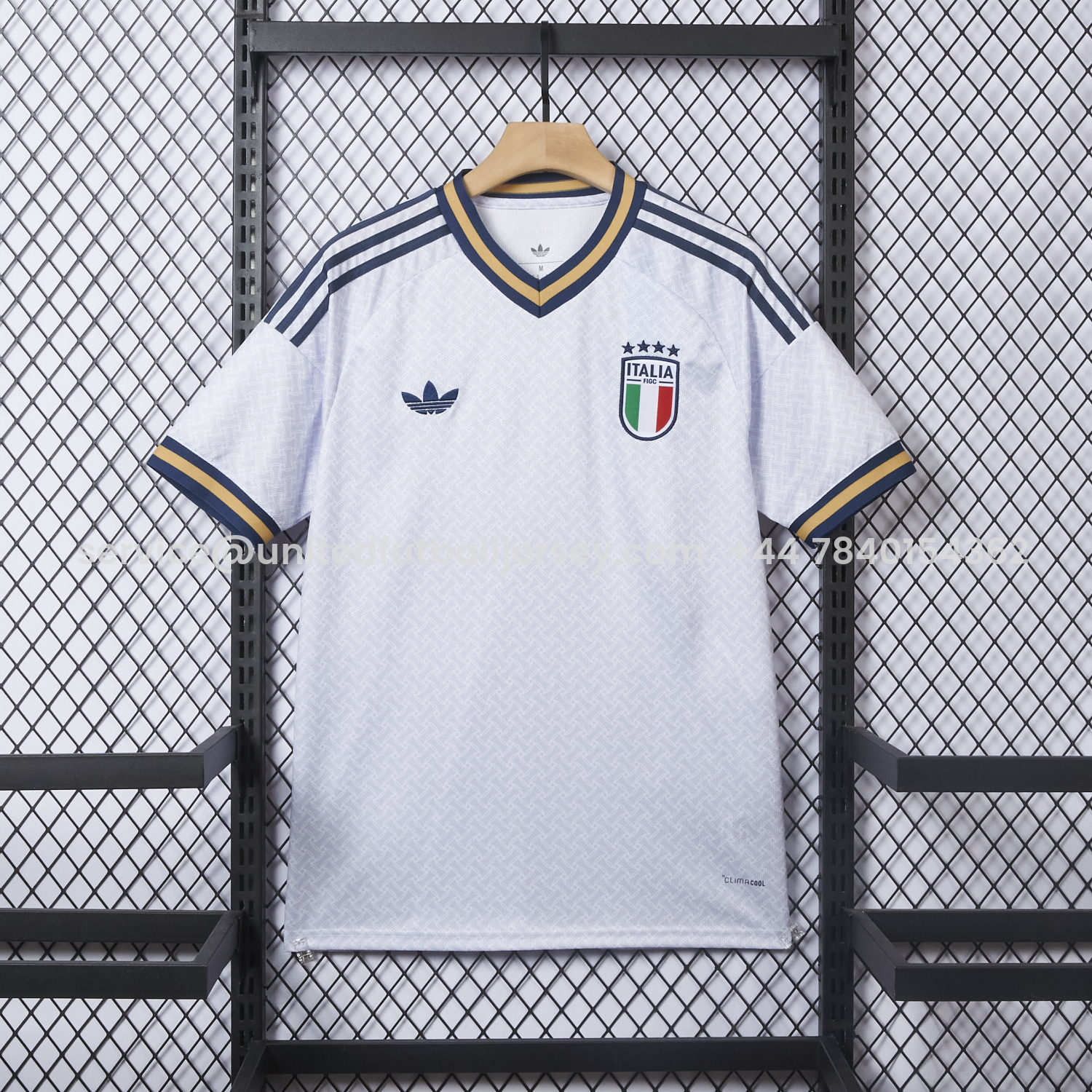 foot-Italy 2026 Away White Jersey - Fans Version