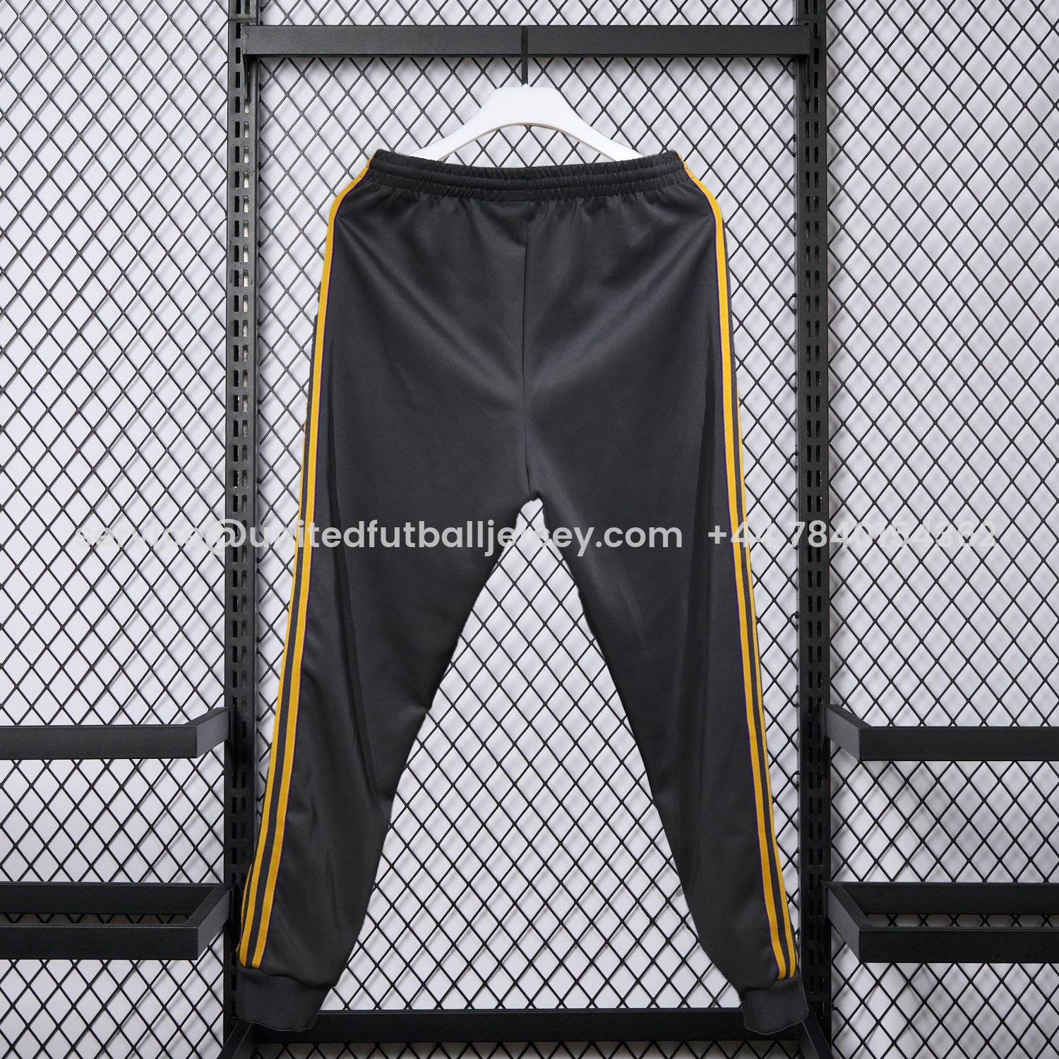 foot-Manchester United 25-26 Pure Color Training Set - Black Top and Black Pants